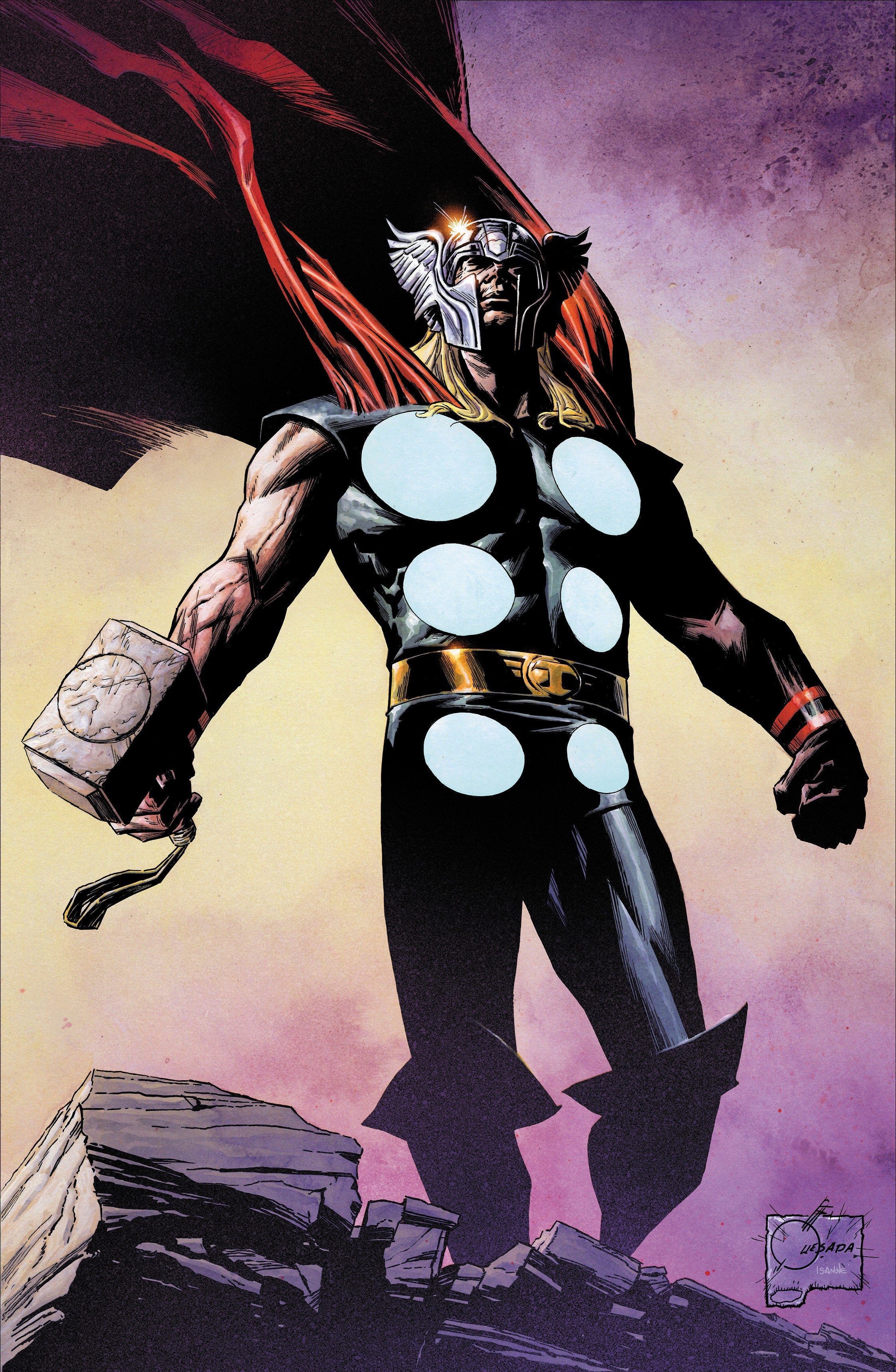 Thor #1 1:100 Joe Quesada Full Art Variant