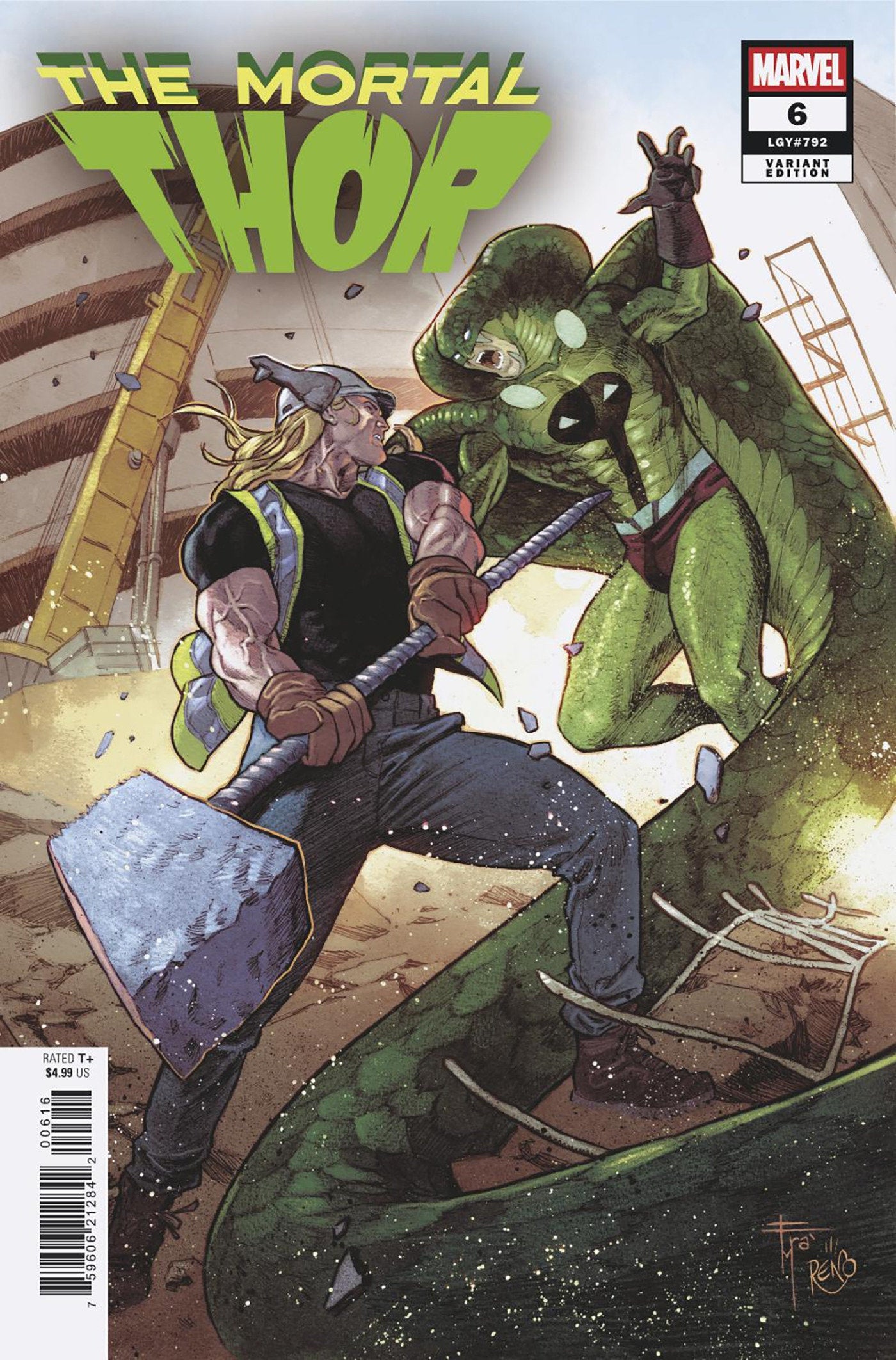 Mortal Thor #6 1:25 Francesco Mobili Variant