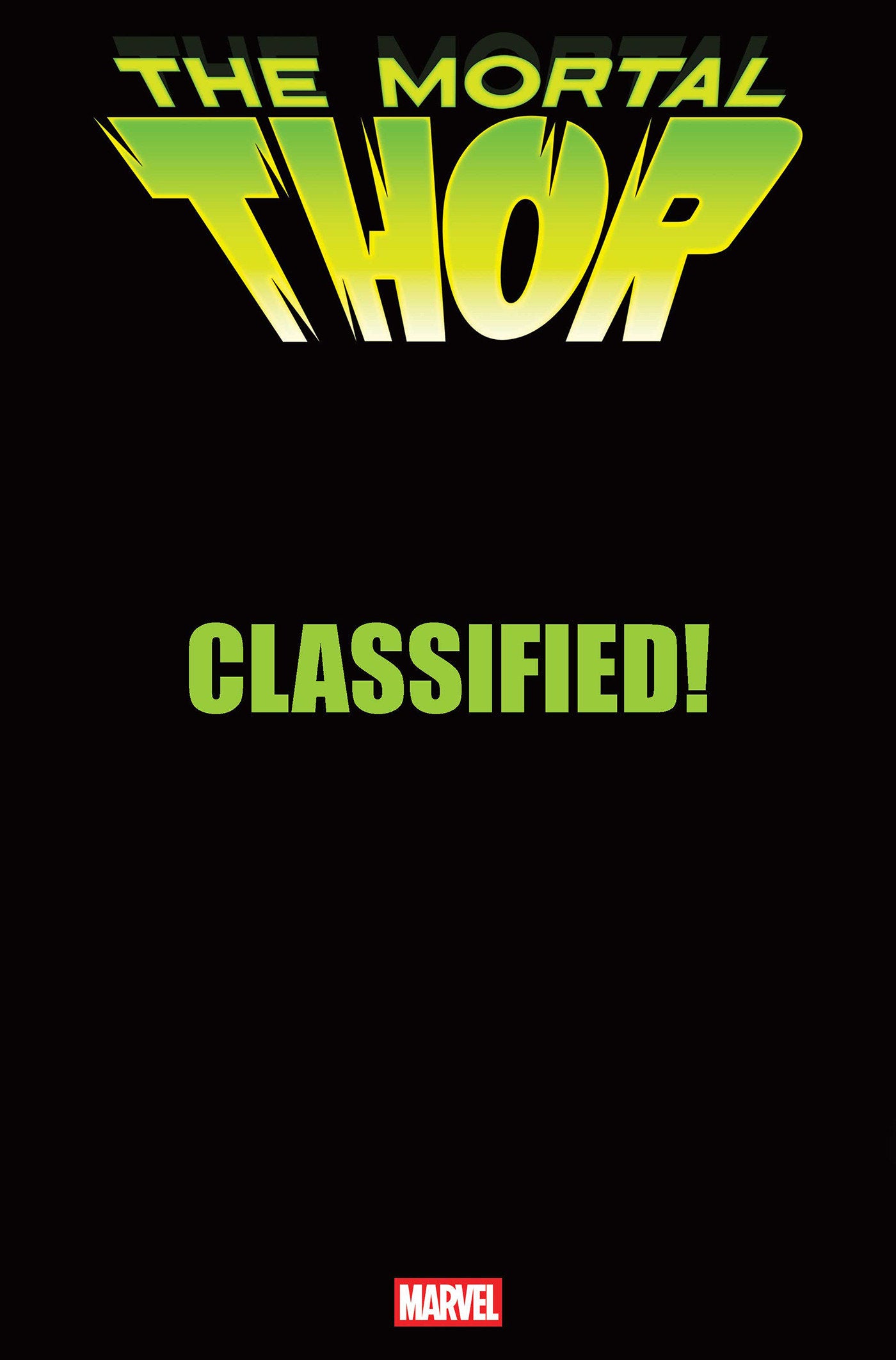 Mortal Thor #11 1:50 Classified Artist Magic: The Gathering Full Art Variant