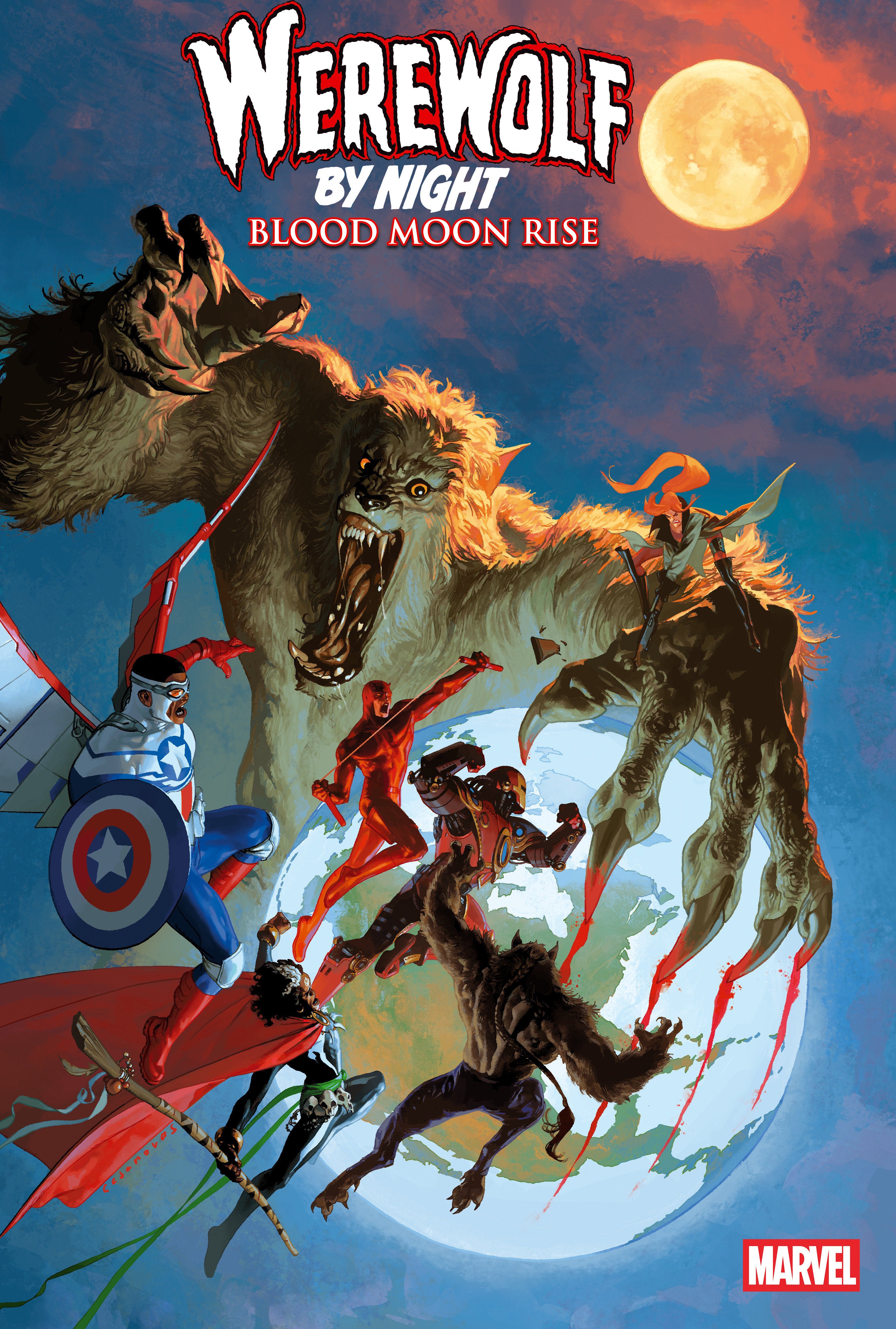 Werewolf By Night: Blood Moon Rise #1 Josemaria Casanovas Variant