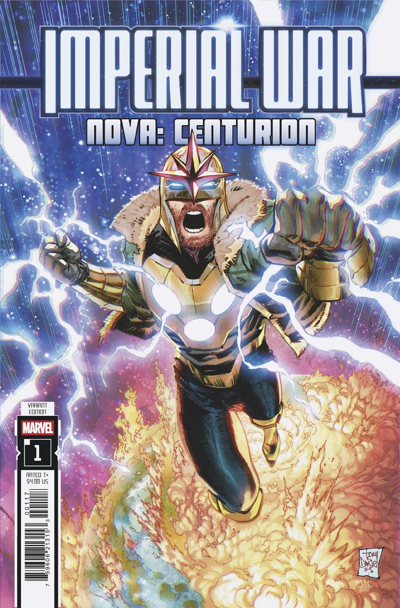 Imperial War: Nova Centurion #1 1:25 Tony Daniel Variant