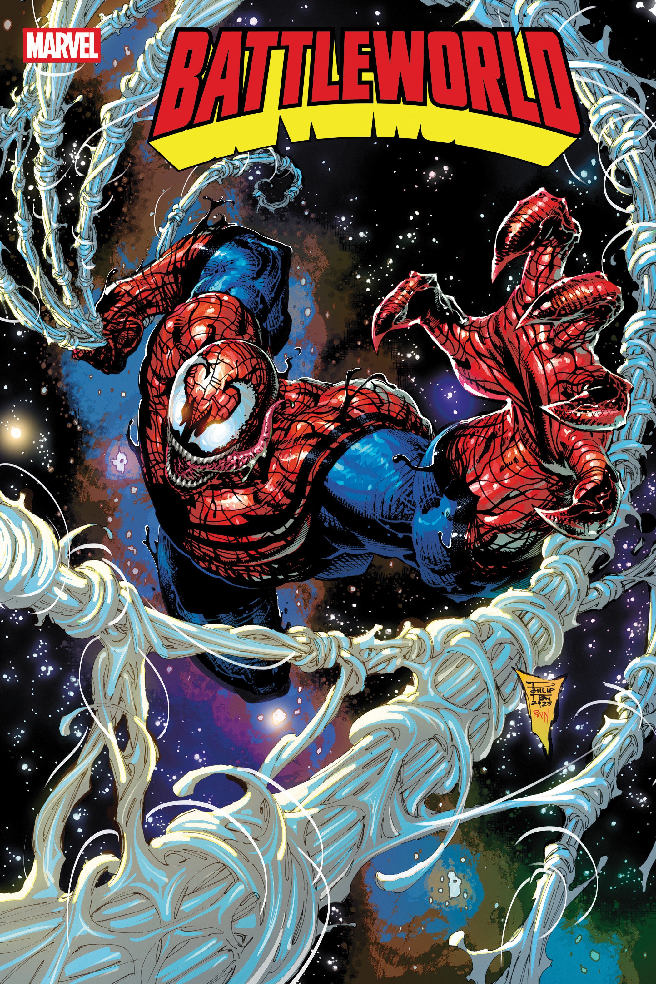 Battleworld #3 Philip Tan Venom Variant