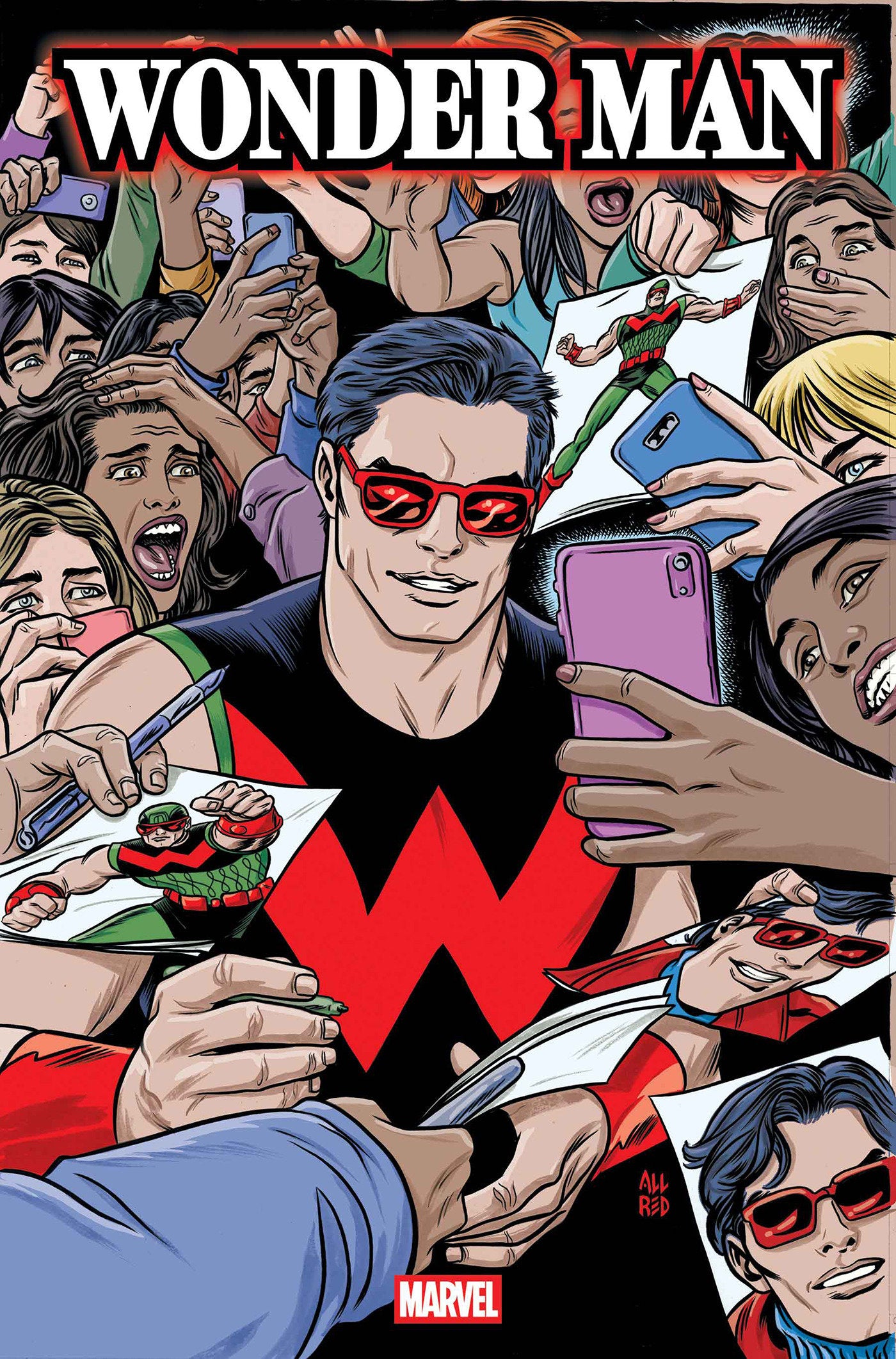 Wonder Man #2 1:25 Mike Allred Variant