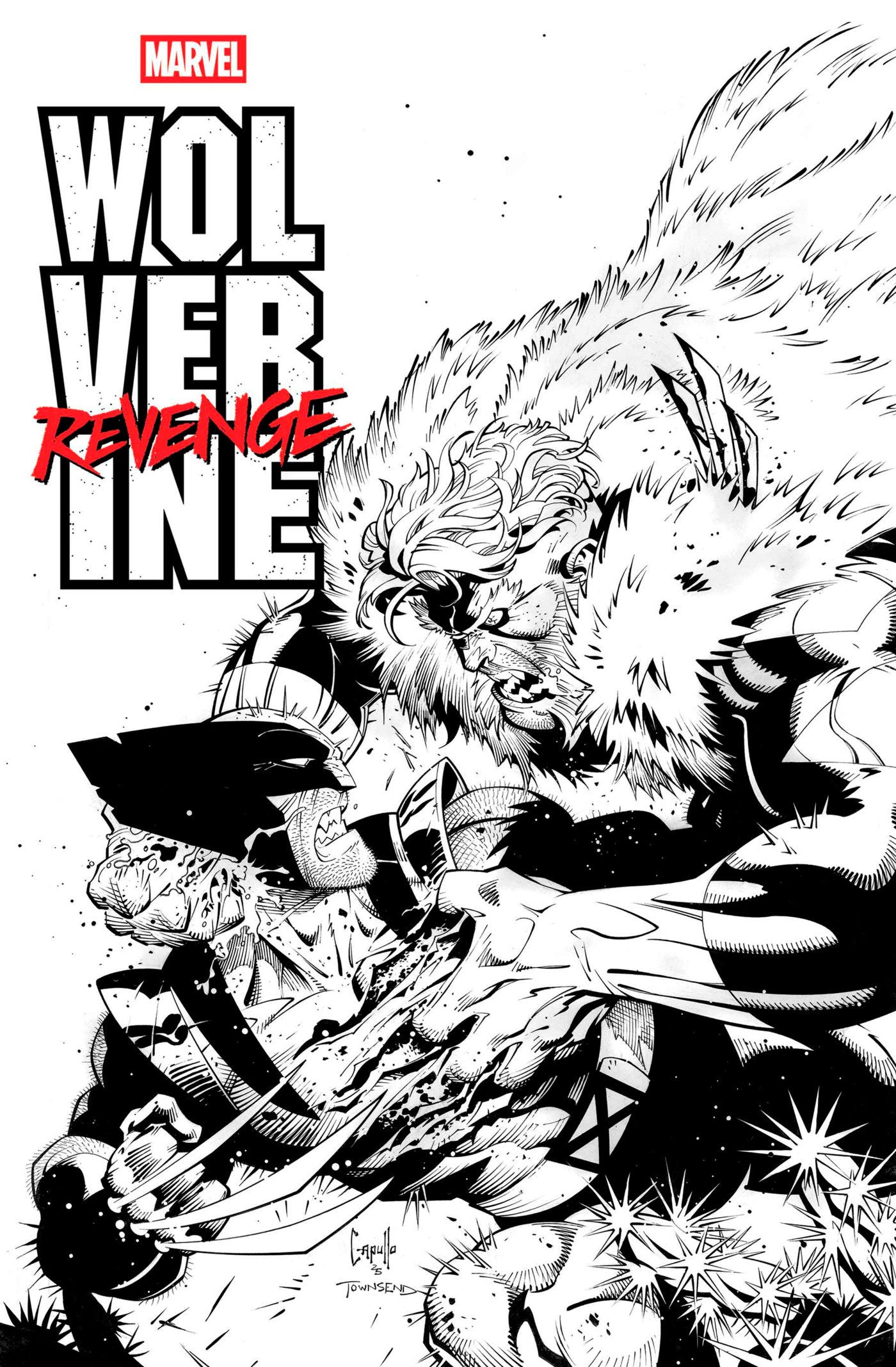 Wolverine: Revenge   Red Band: Raw   Black & White Edition #2 [Polybagged]