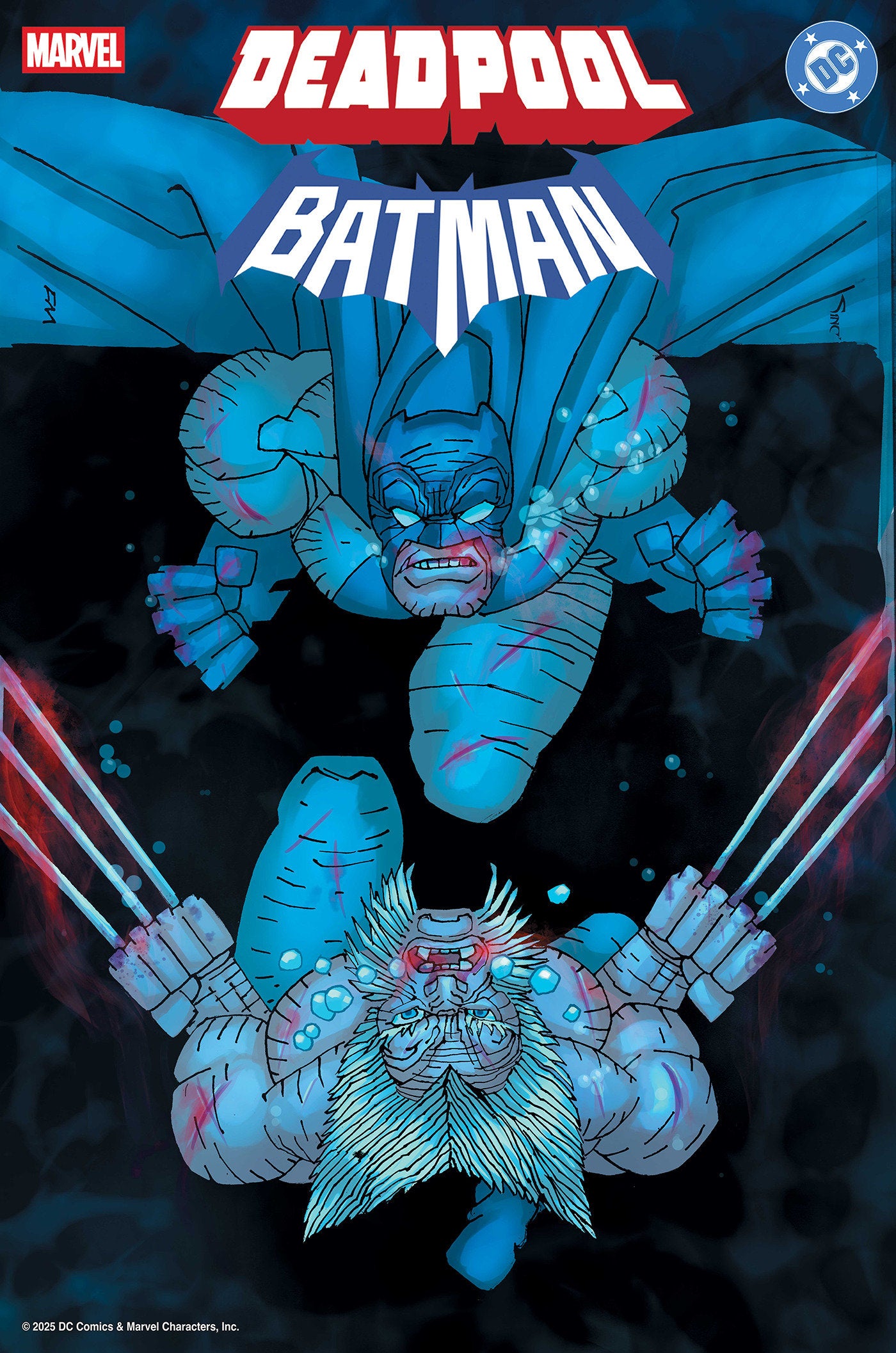 Marvel/DC: Deadpool/Batman #1 1:50 Frank Miller Variant