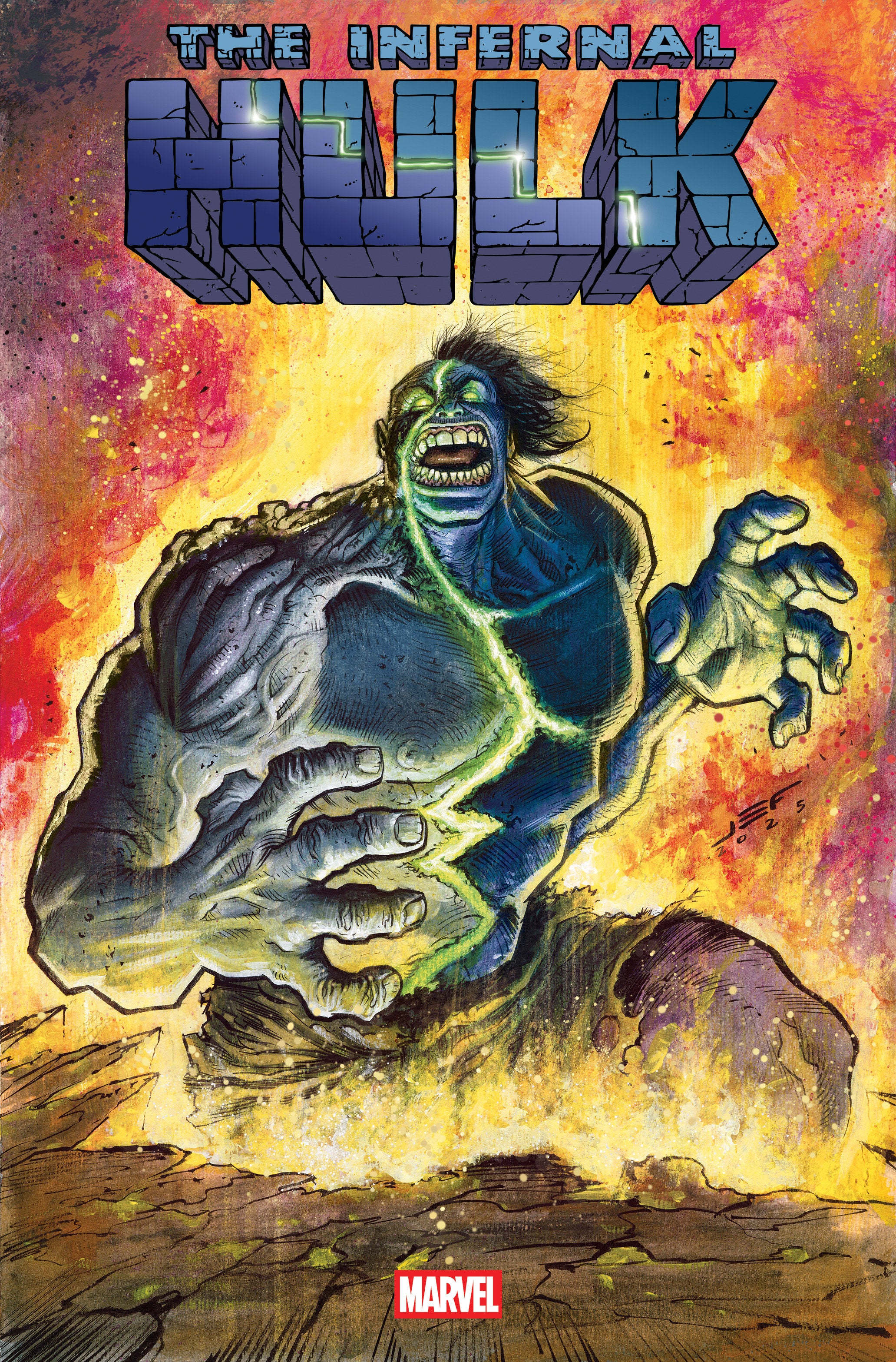 Infernal Hulk #1 1:25 Juan Ferreyra Variant (NM-)