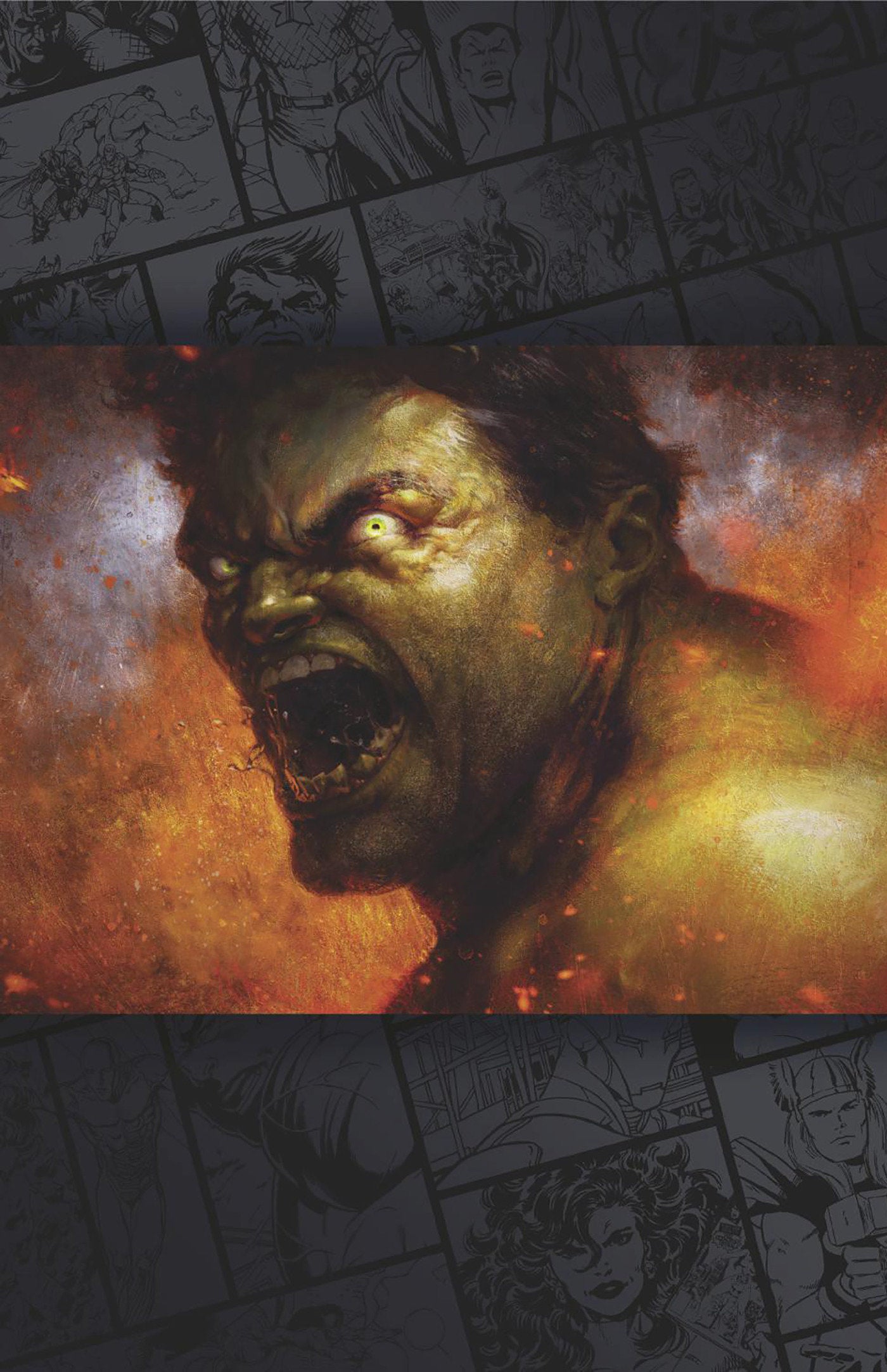 Infernal Hulk #8 1:50 Classified Artist Magic: The Gathering Full Art Variant (VF/NM)