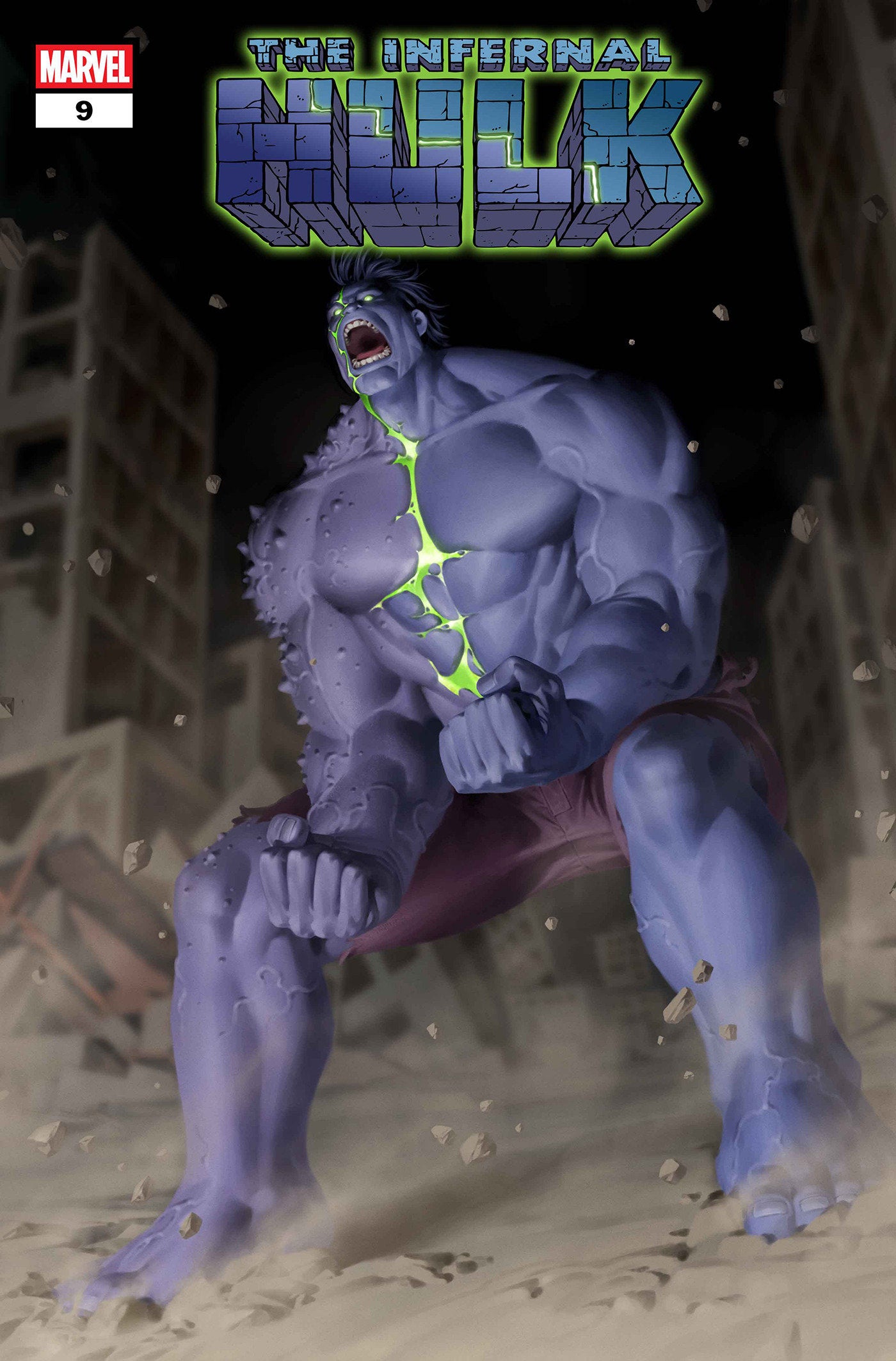 Infernal Hulk #9 1:50 Junggeun Yoon Variant