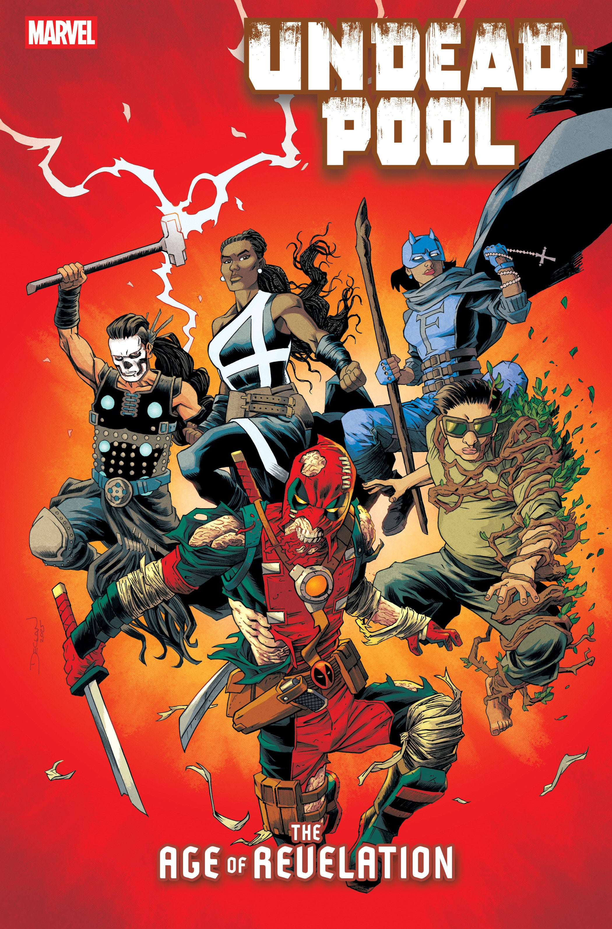 Undeadpool #1 1:25 Declan Shalvey Variant [AOR]