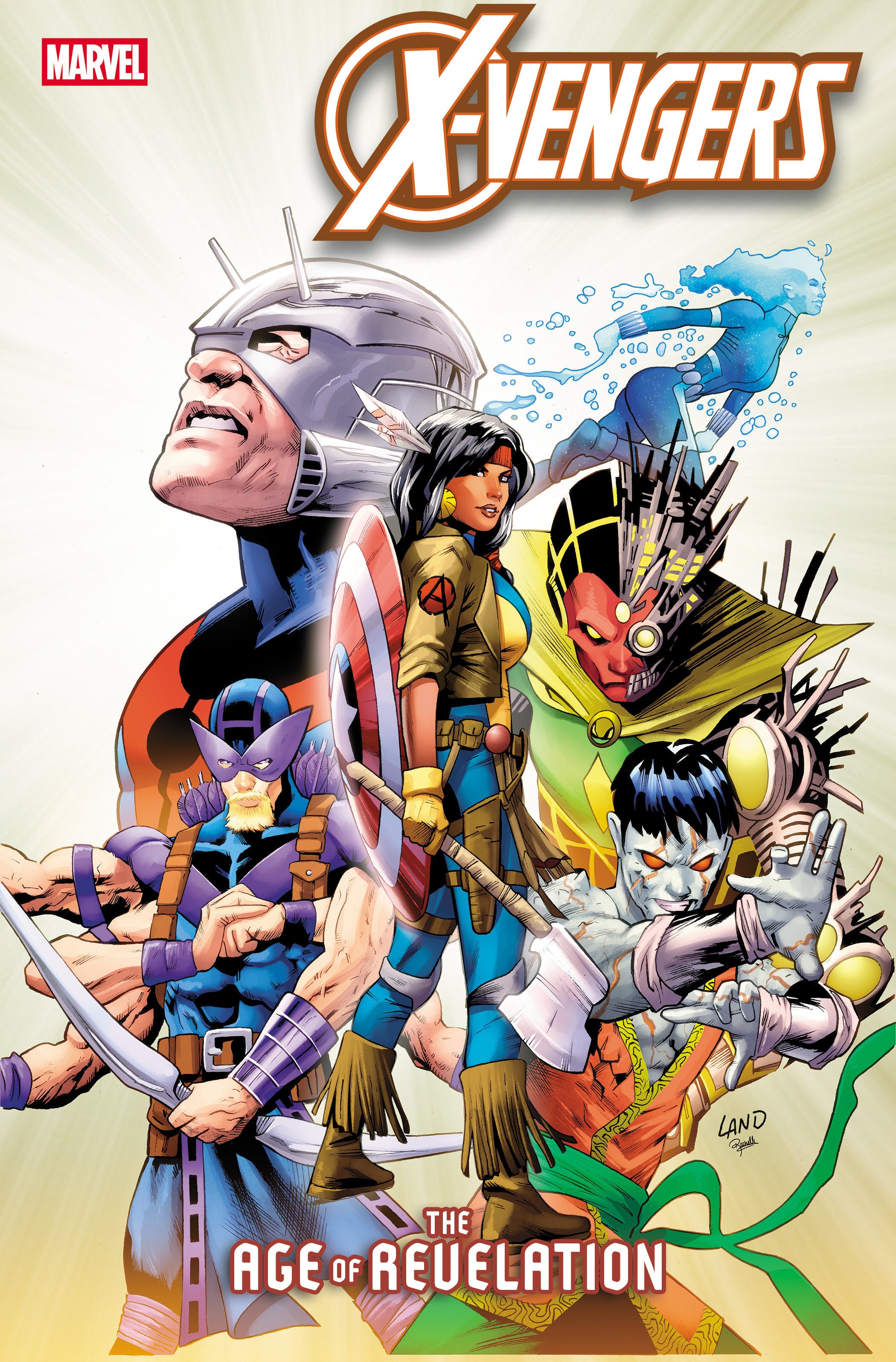 X Vengers #1 1:25 Greg Land Variant [AOR] (NM-)