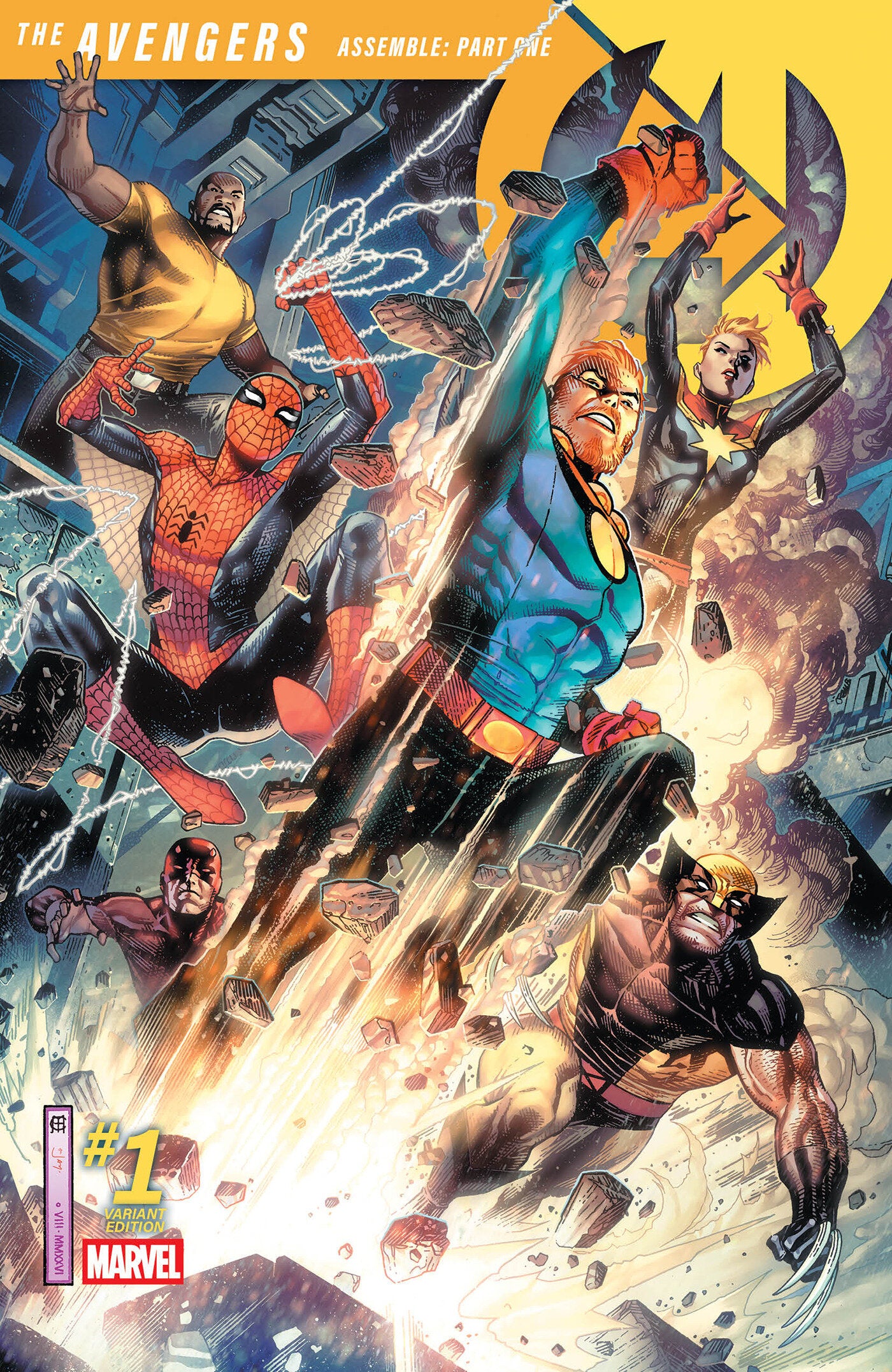 Avengers #1 1:50 Jim Cheung Variant