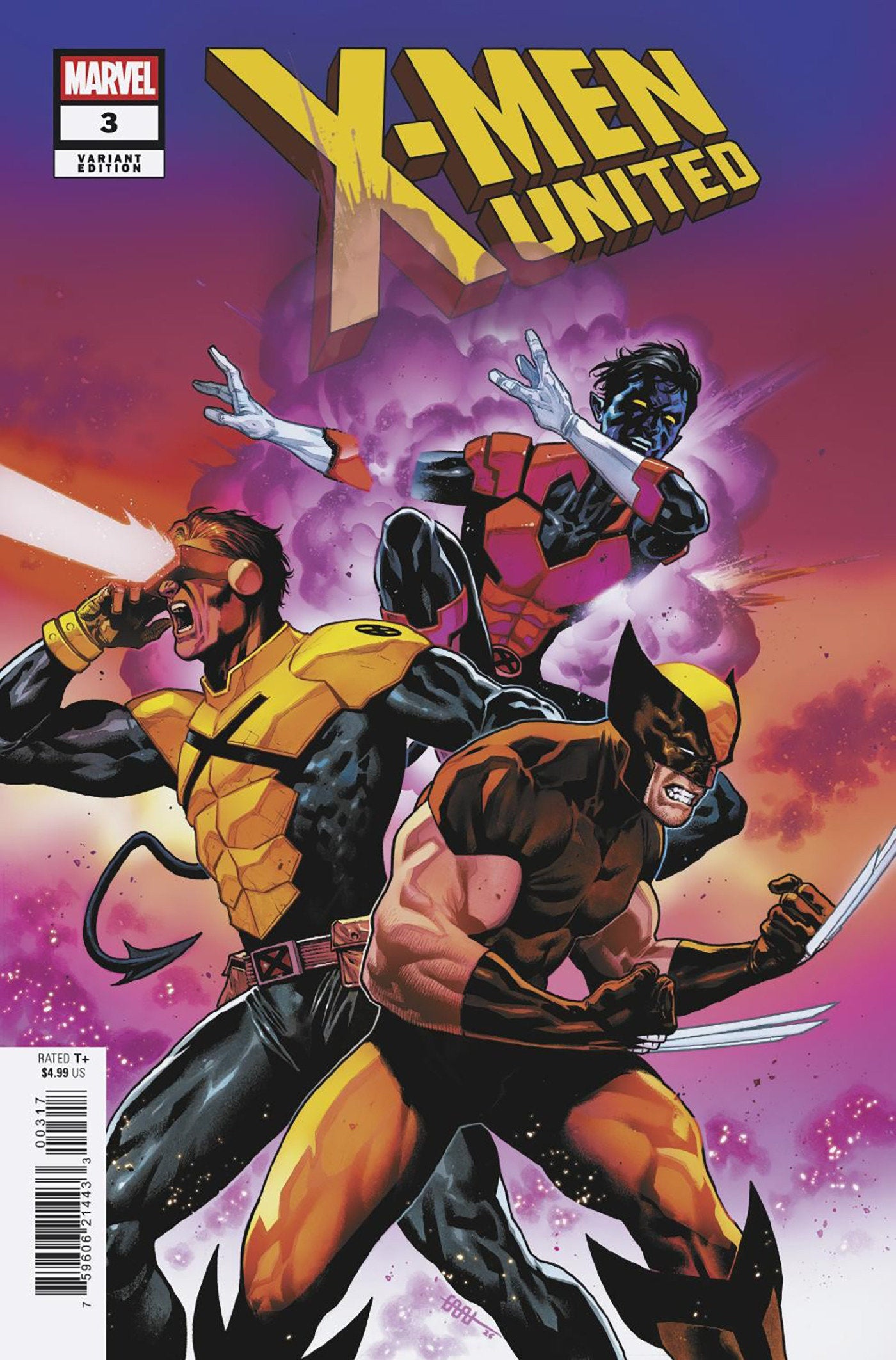 X-Men United #3 1:25 Cafu Variant (VF/NM)