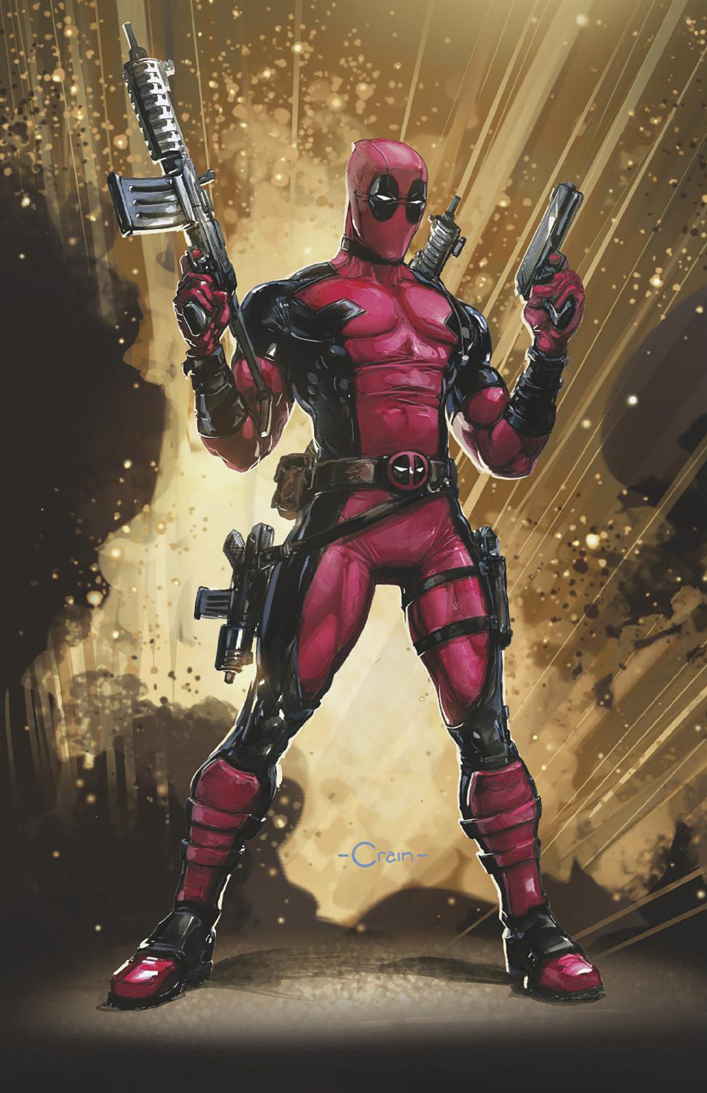 Wade Wilson: Deadpool #1 1:50 Clayton Crain Full Art Variant