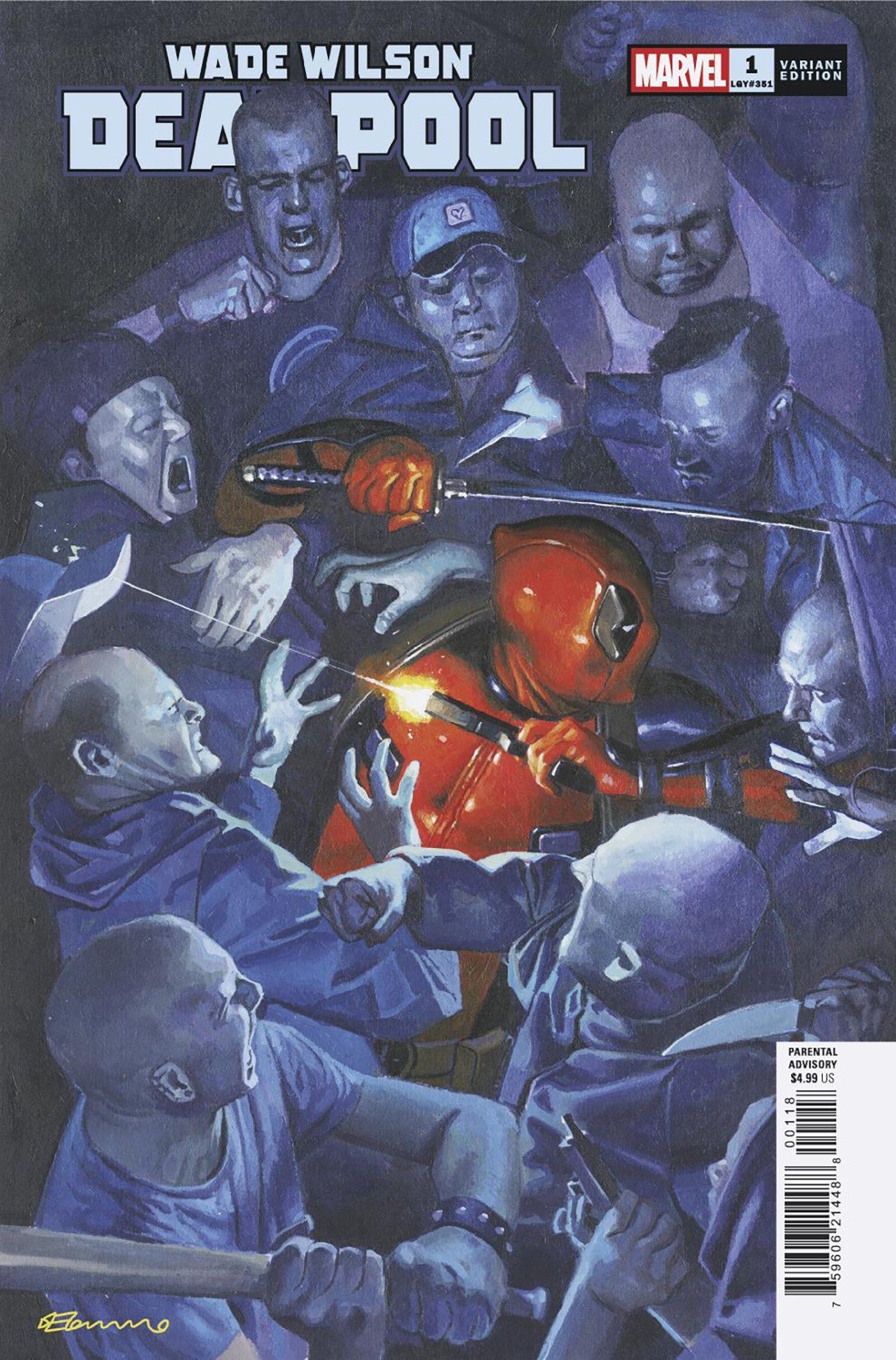 Wade Wilson: Deadpool #1 1:25 Fabrizio De Tommaso Variant