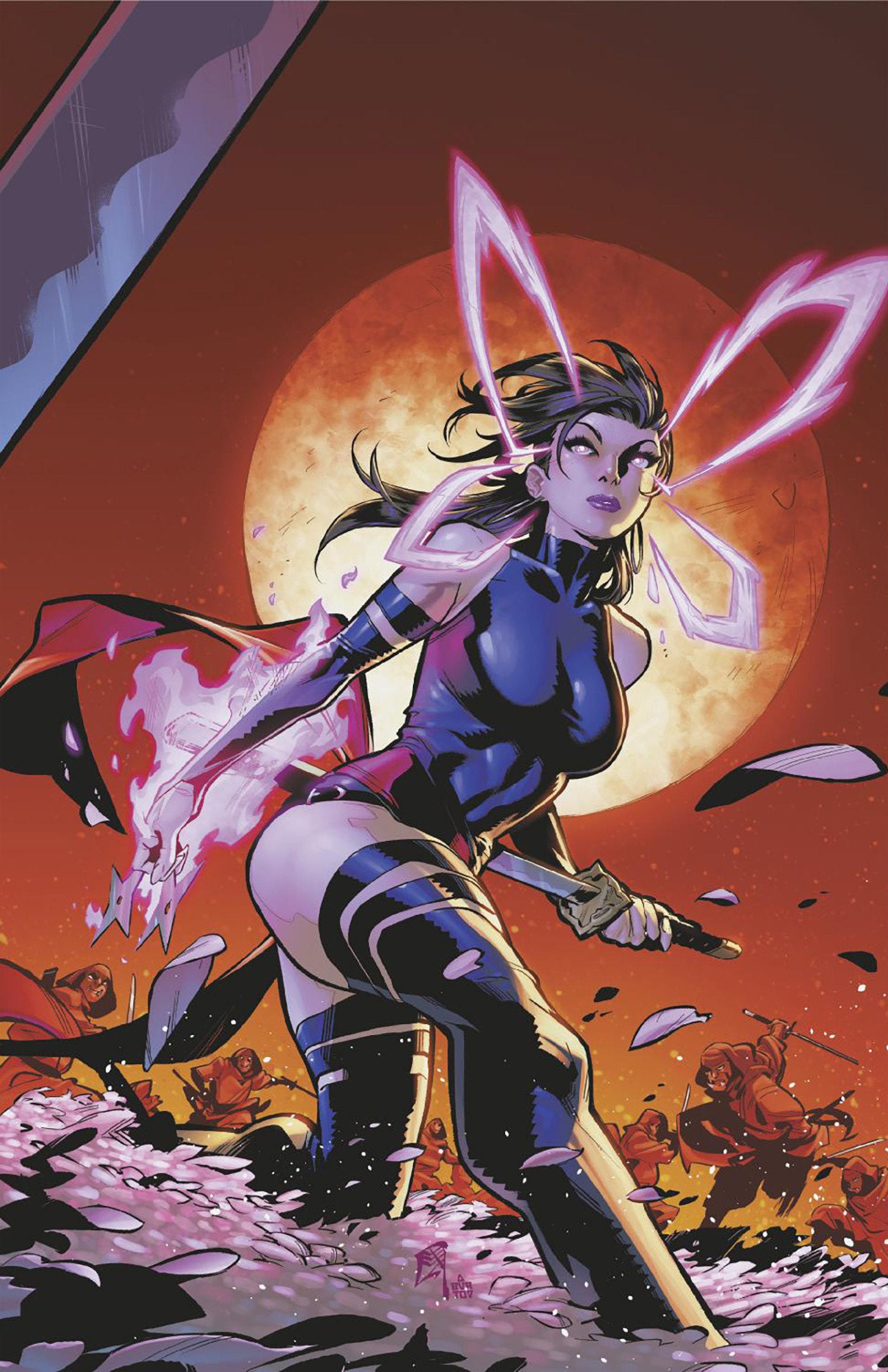Psylocke: Ninja #4 1:50 C.F. Villa Psylocke Full Art Variant (VF/NM)