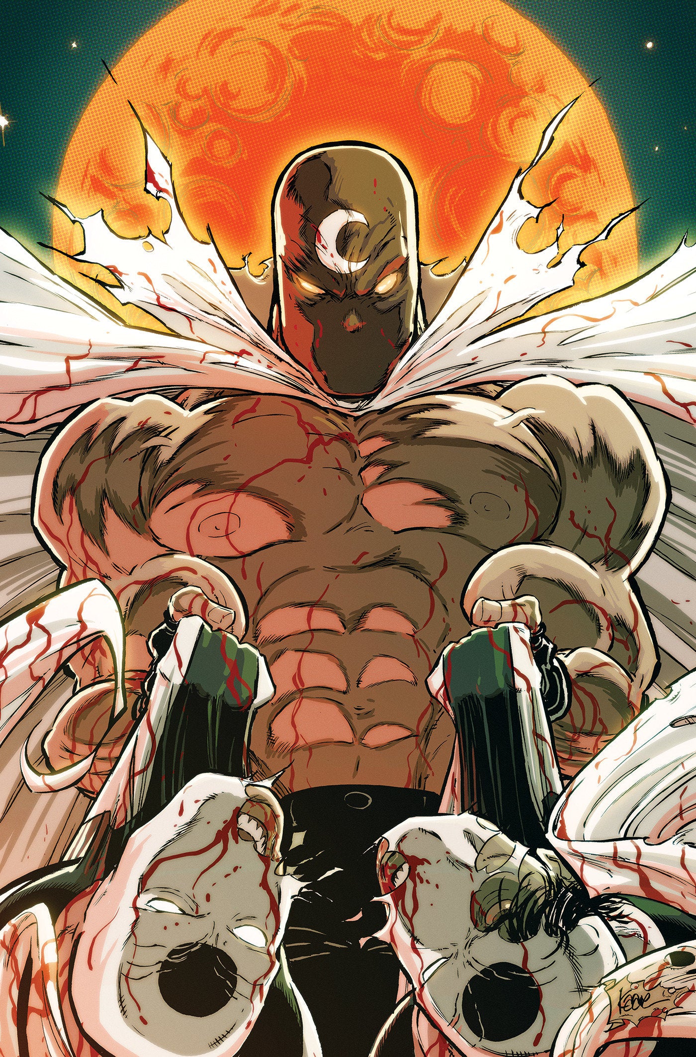 Marc Spector: Moon Knight #2 1:50 Kaare Andrews Full Art Variant (VF/NM)