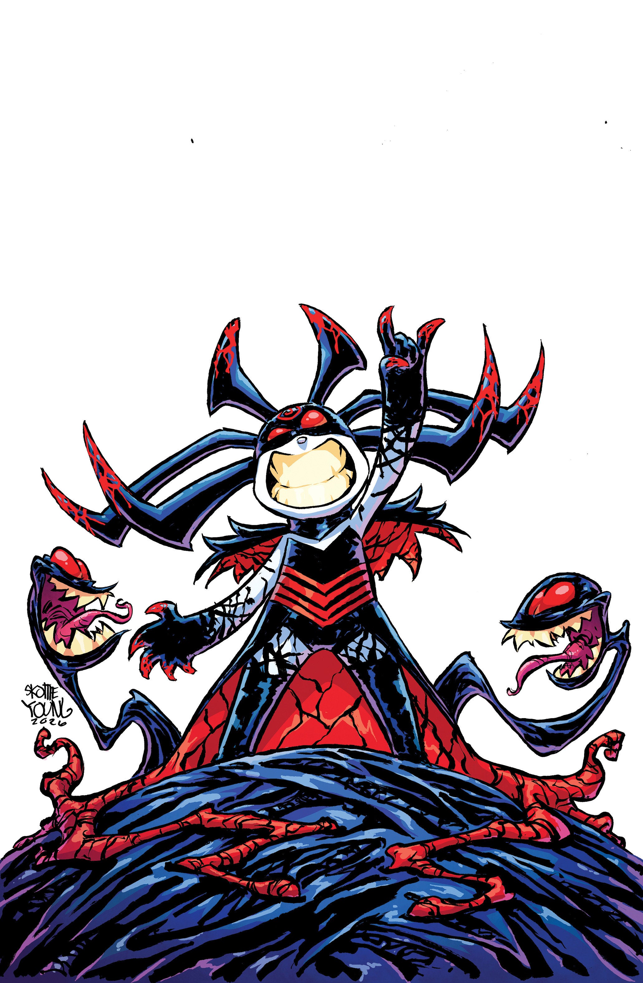 Queen In Black #1 1:100 Skottie Young Full Art Variant [Qib] (VF/NM)