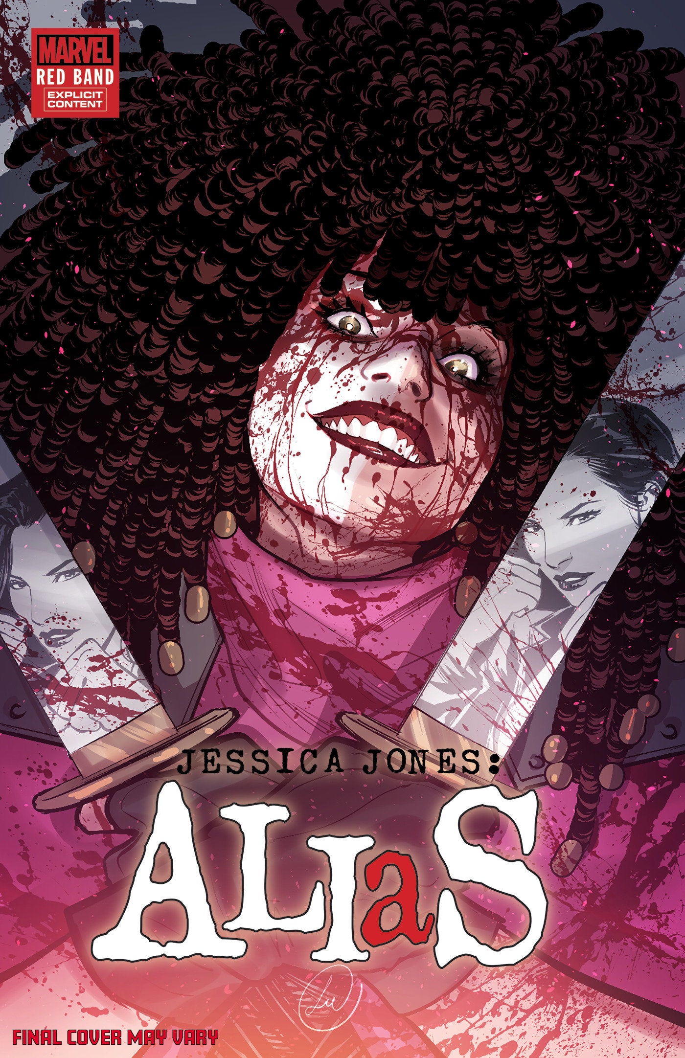 Alias: Red Band #1 1:25 Lucas Werneck Variant [Polybagged]