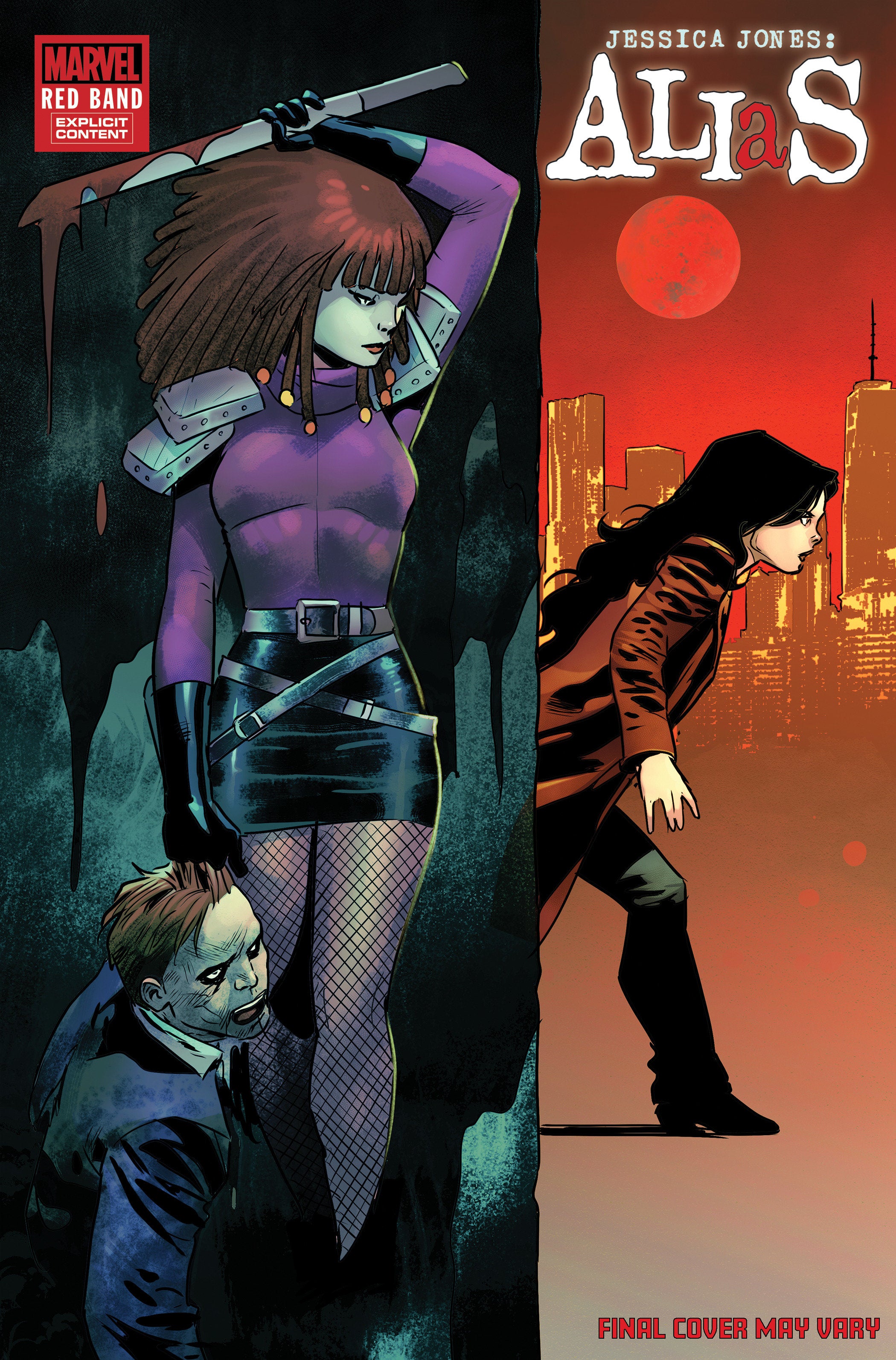 Alias: Red Band #2 1:25 Jan Bazaldua Variant [Polybagged]