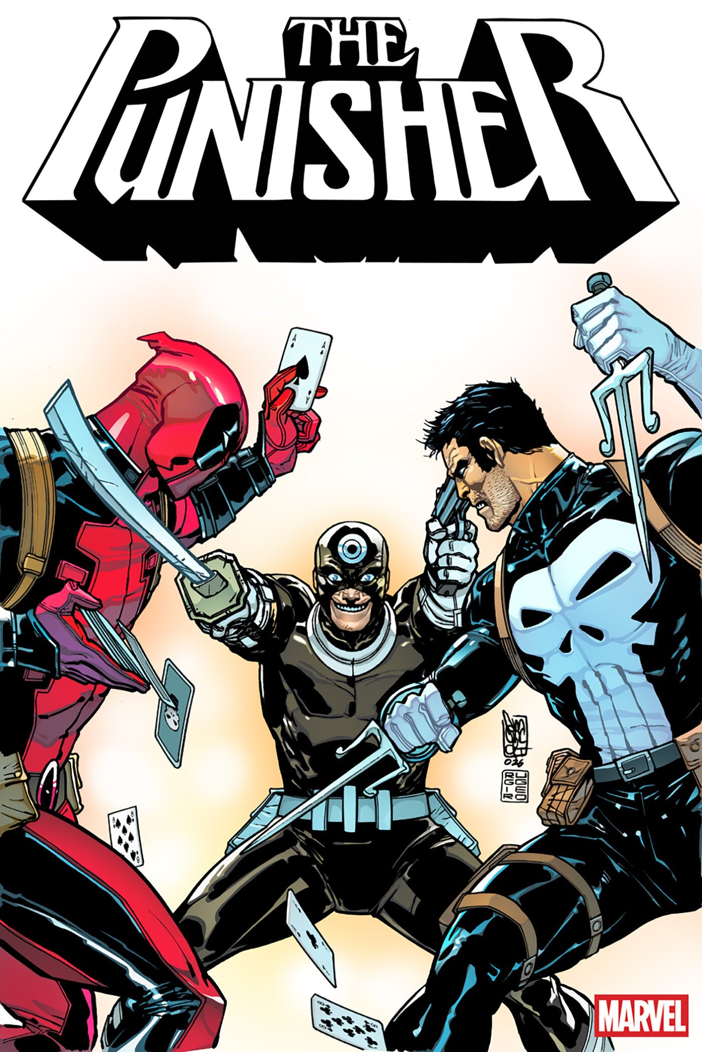 Punisher #9 1:25 Giuseppe Camuncoli Variant [Bg] (VF/NM)