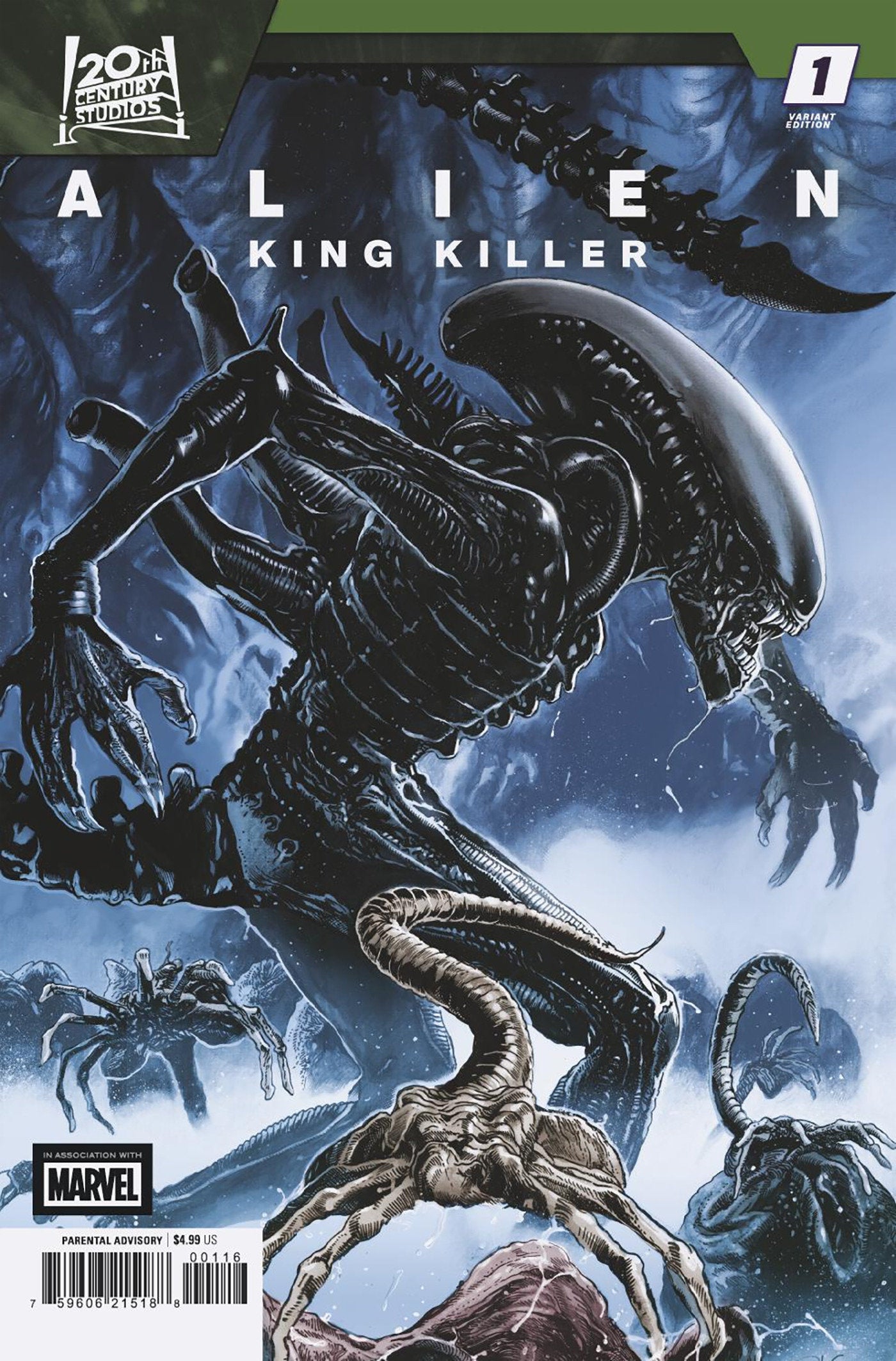 Alien: King Killer #1 1:25 Carlos Magno Variant