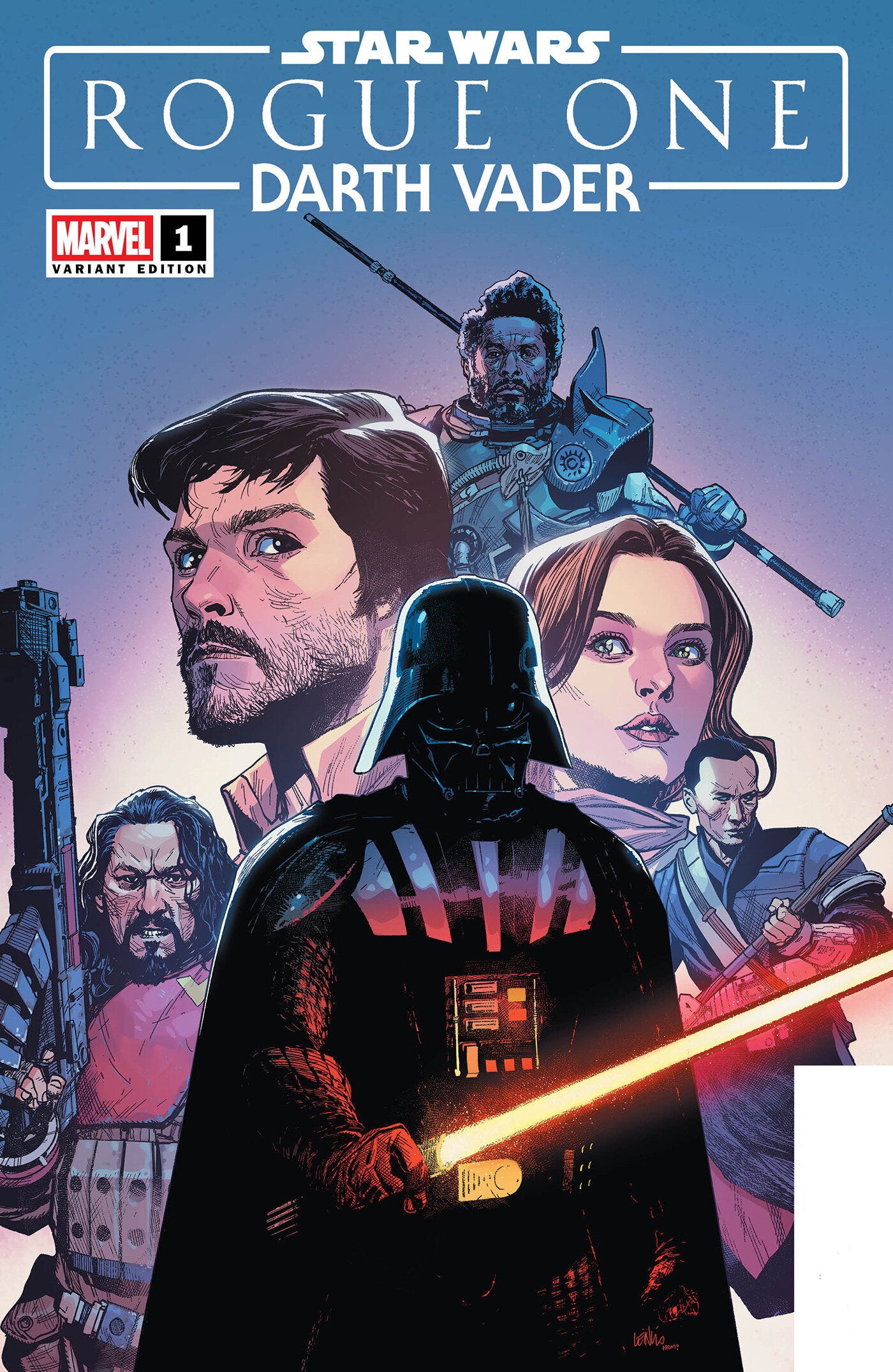 Star Wars: Rogue One   Darth Vader #1 1:25 Leinil Yu Variant