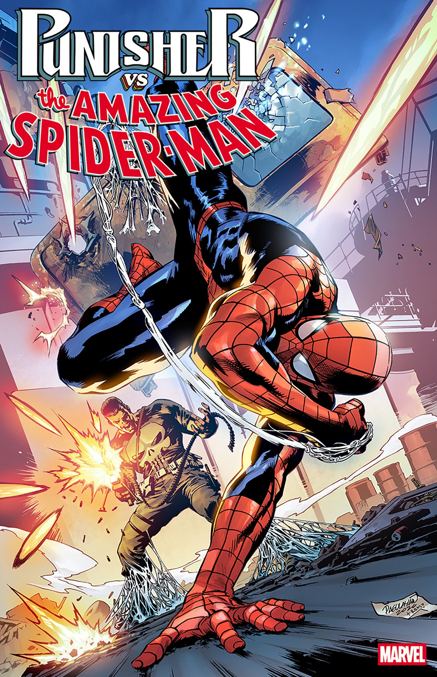 Punisher vs. Spider-Man #2 1:25 Carlo Pagulayan Variant
