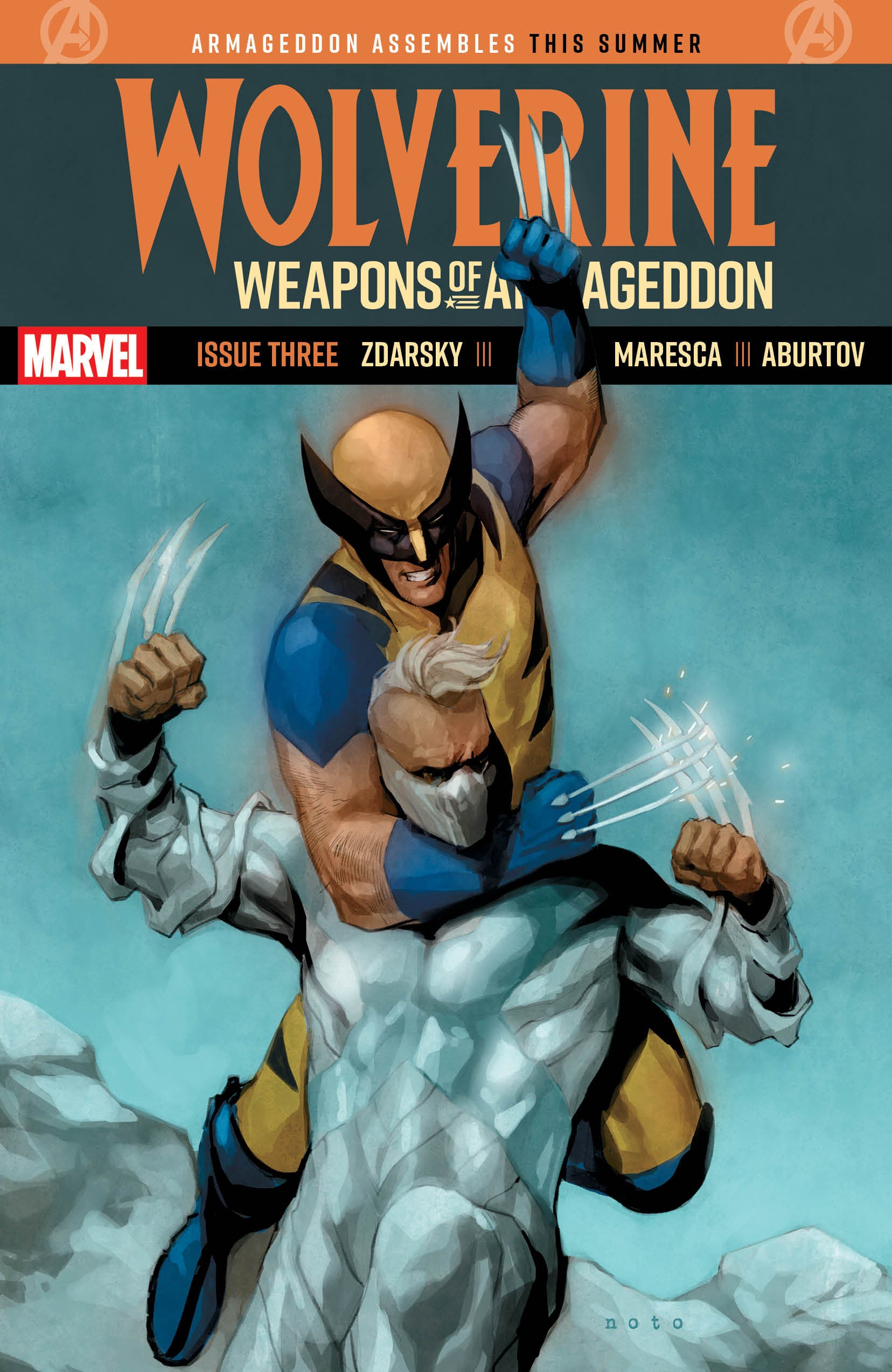 Wolverine: Weapons Of Armageddon #3 1:25 Phil Noto Variant