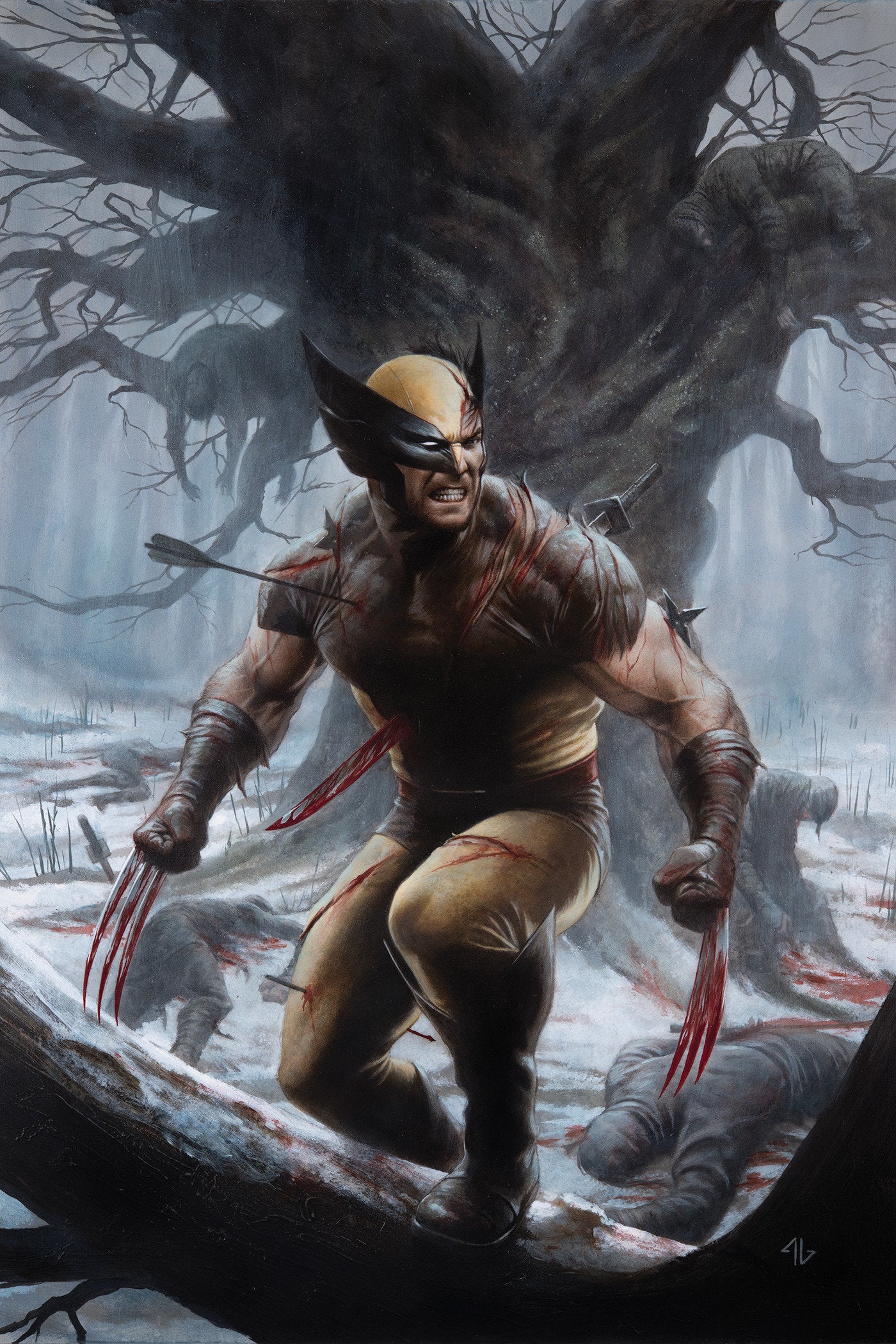 Avengers: Armageddon #2 1:100 Adi Granov Full Art Variant