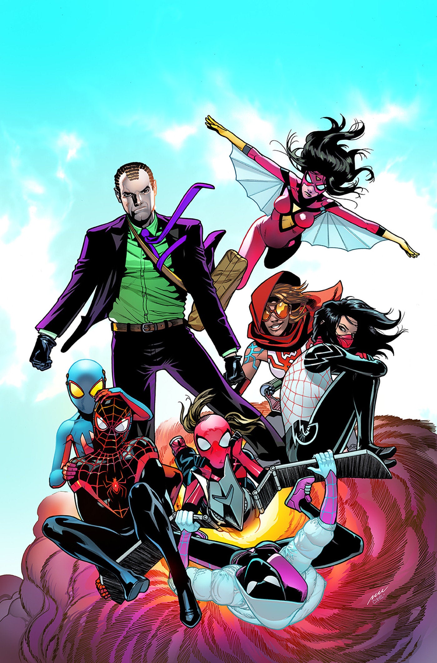 Amazing Spider-Man: Spider Versity #2 1:50 Pere Perez Full Art Variant