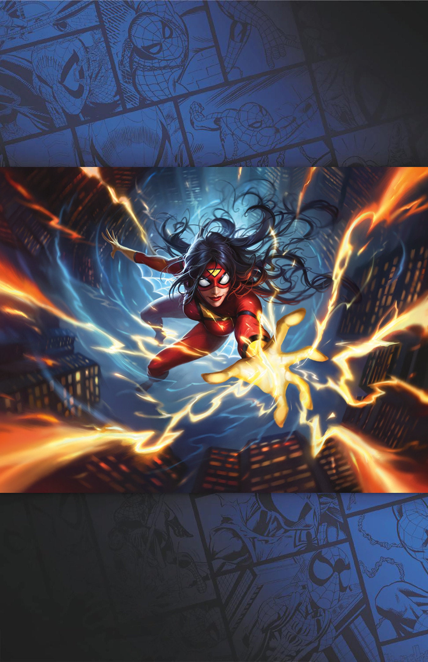 Amazing Spider-Man: Spider Versity #2 1:50 Justyna Dura Magic: The Gathering Full Art Variant