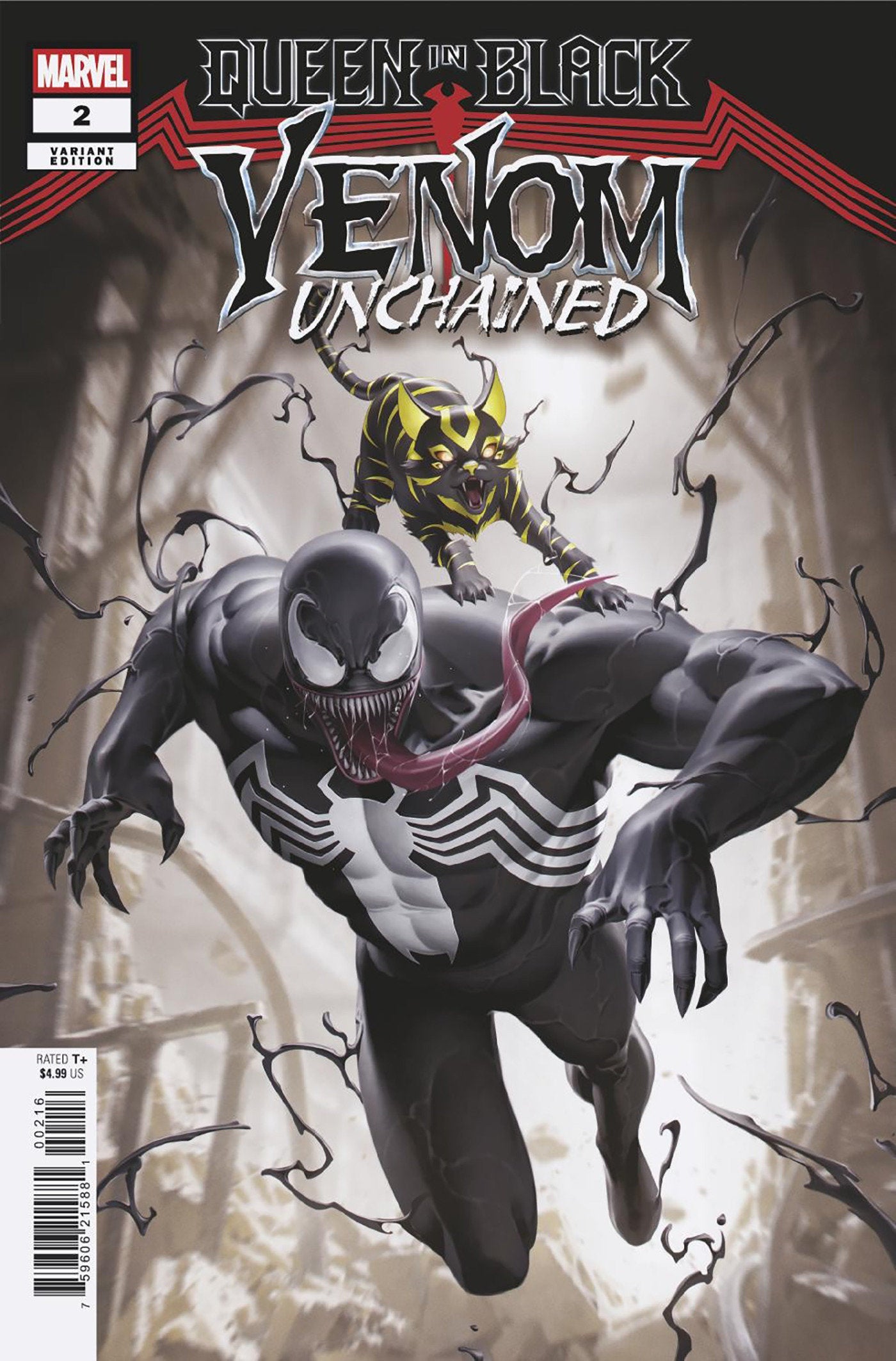 Queen In Black: Venom Unchained #2 1:25 Junggeun Yoon Variant [Qib]