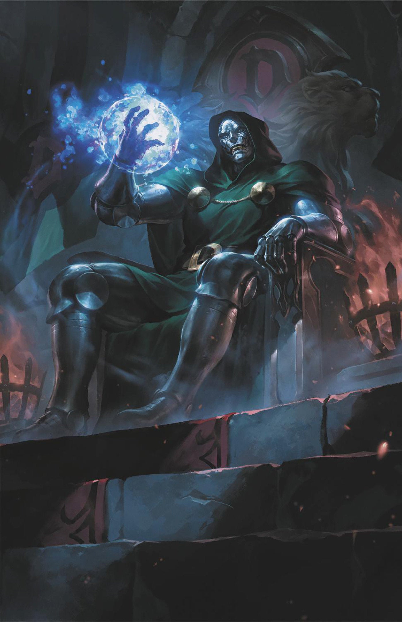 Doomquest #2 1:50 Classified Artist Magic: The Gathering Full Art Variant (VF/NM)
