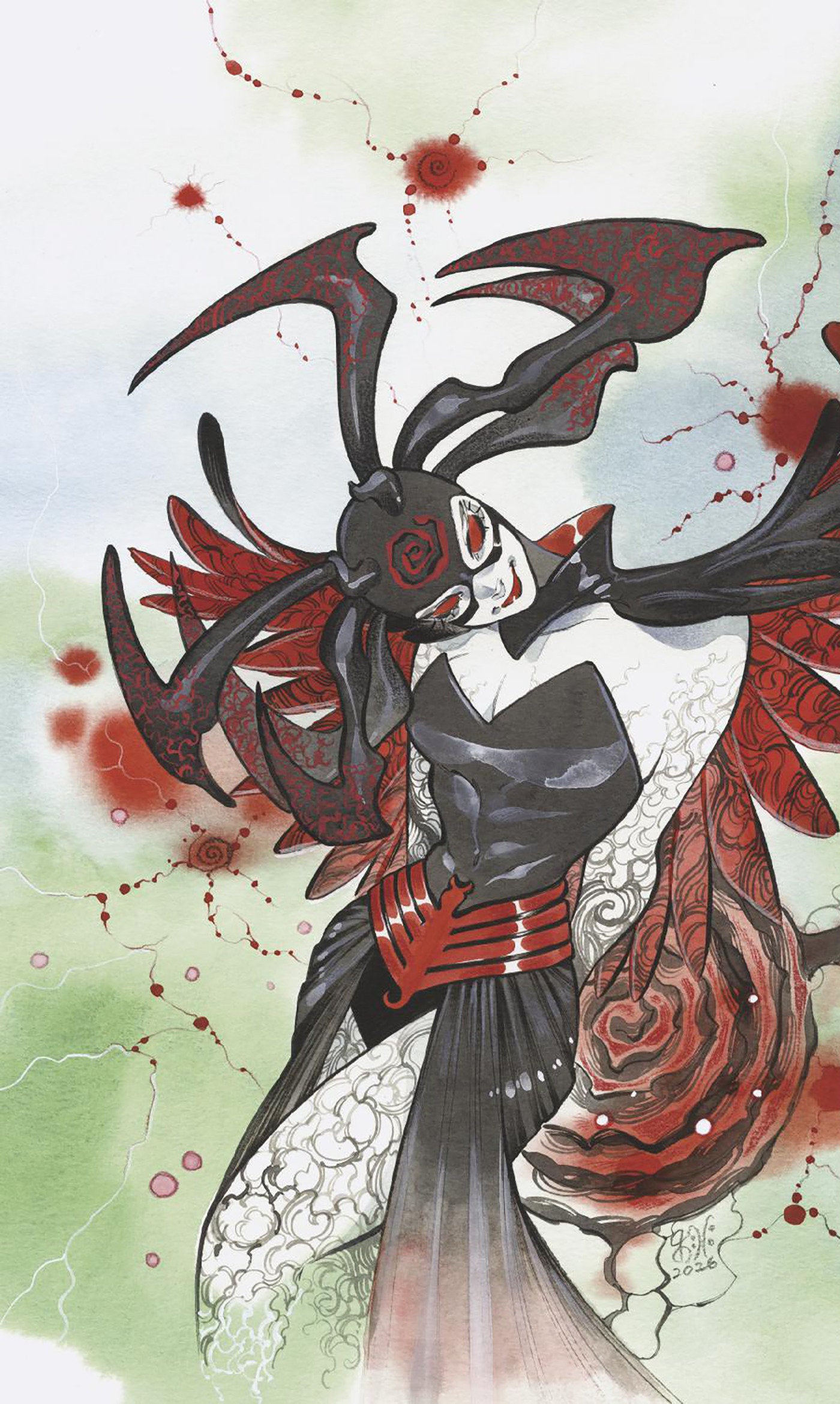 Queen In Black: Hela #1 1:50 Peach Momoko Full Art Variant [Qib]