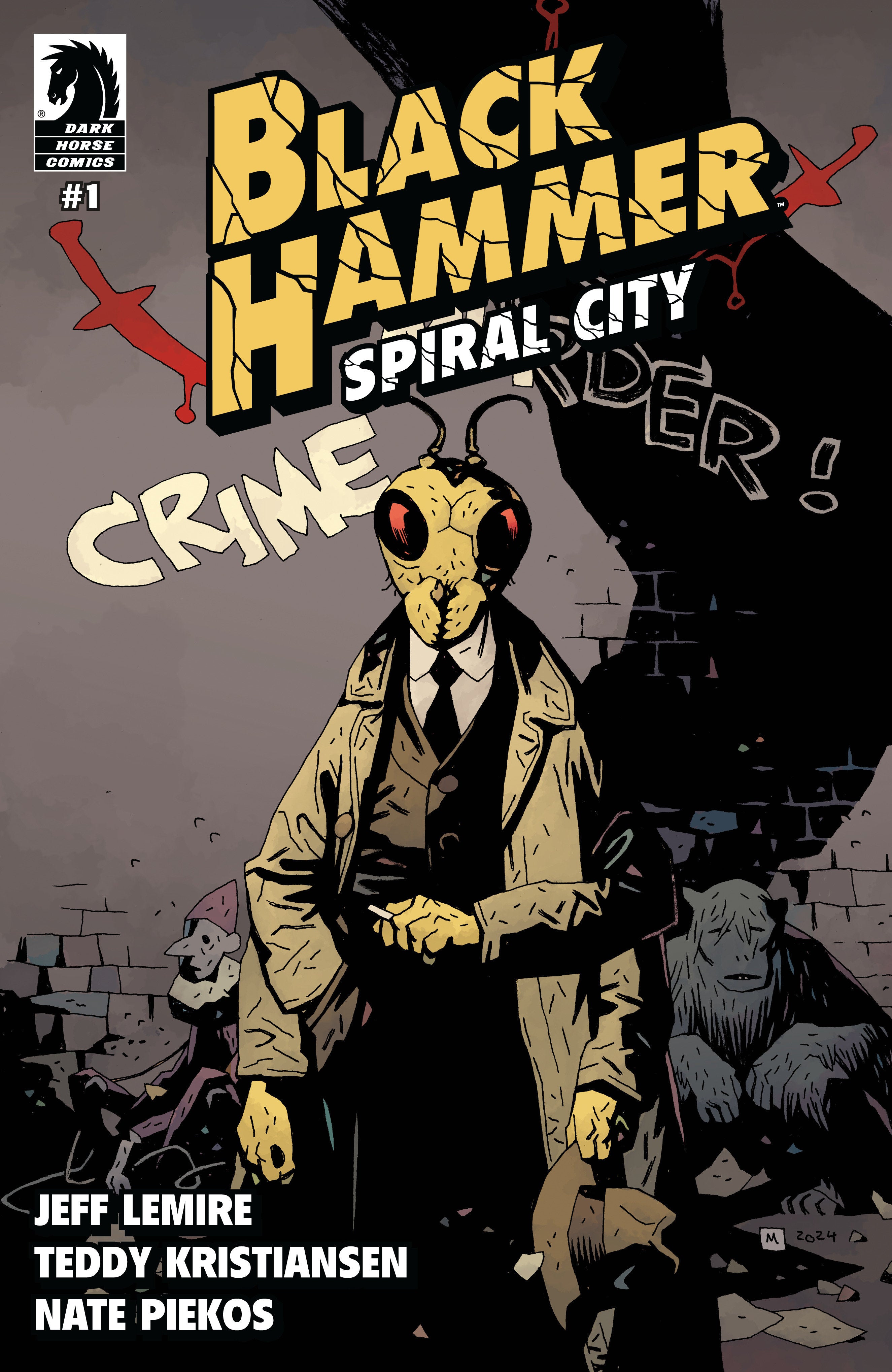Black Hammer: Spiral City #1 (Cover B) (Mike Mignola)