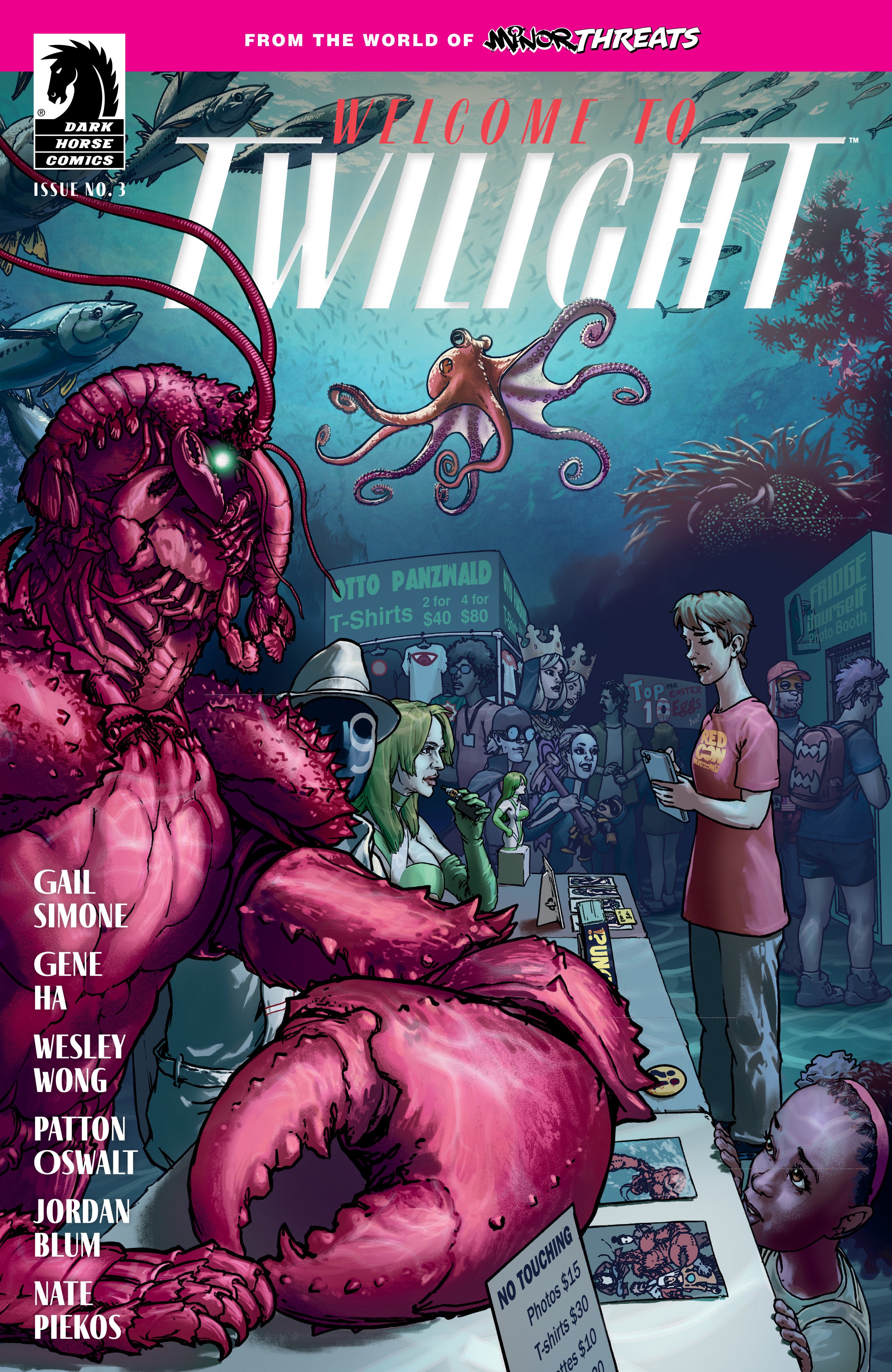 From The World Of Minor Threats: Welcome To Twilight #3 (Cover B) (Gene Ha)