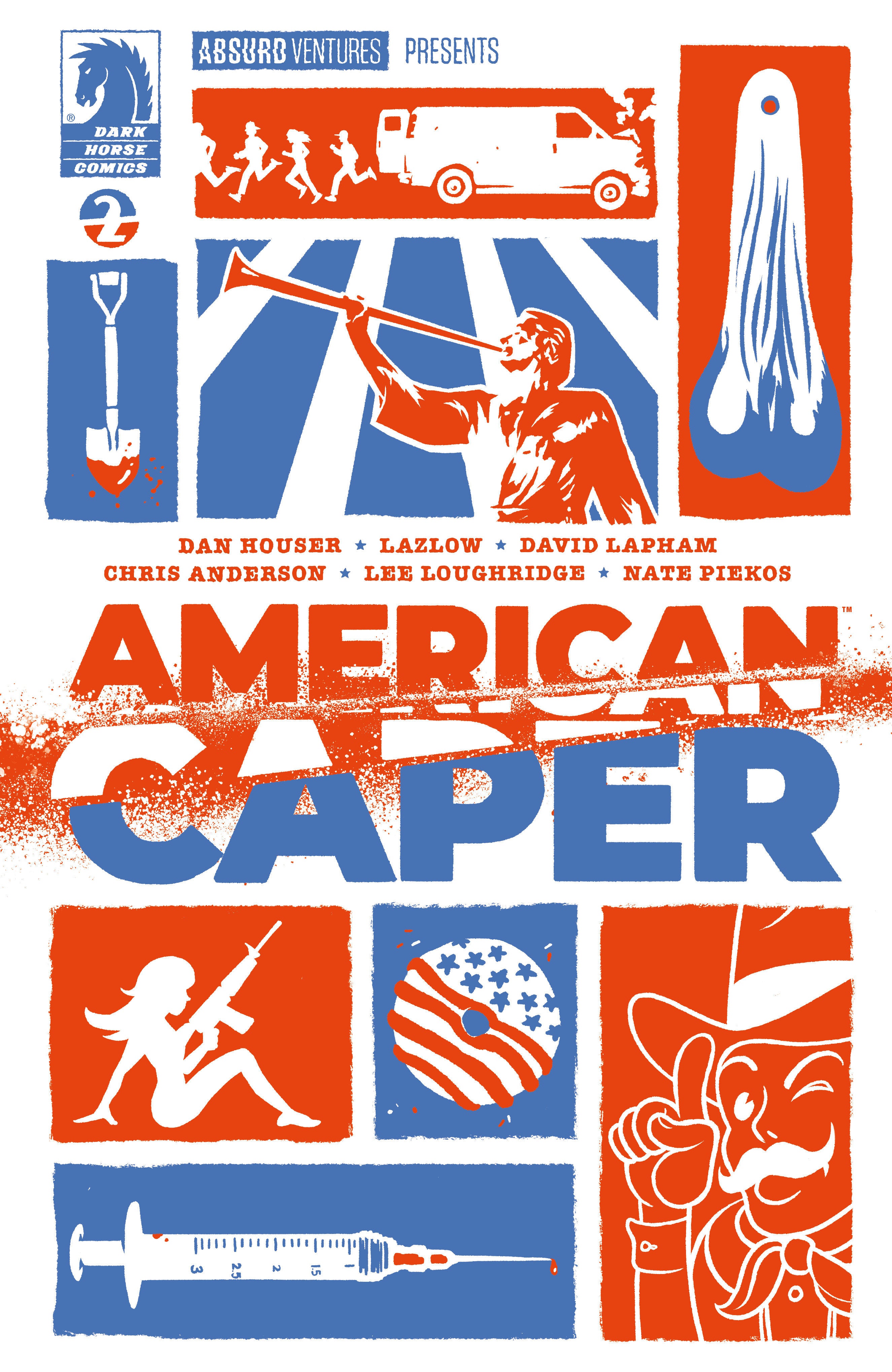 American Caper #2 (Cover A) (Tyler Boss)