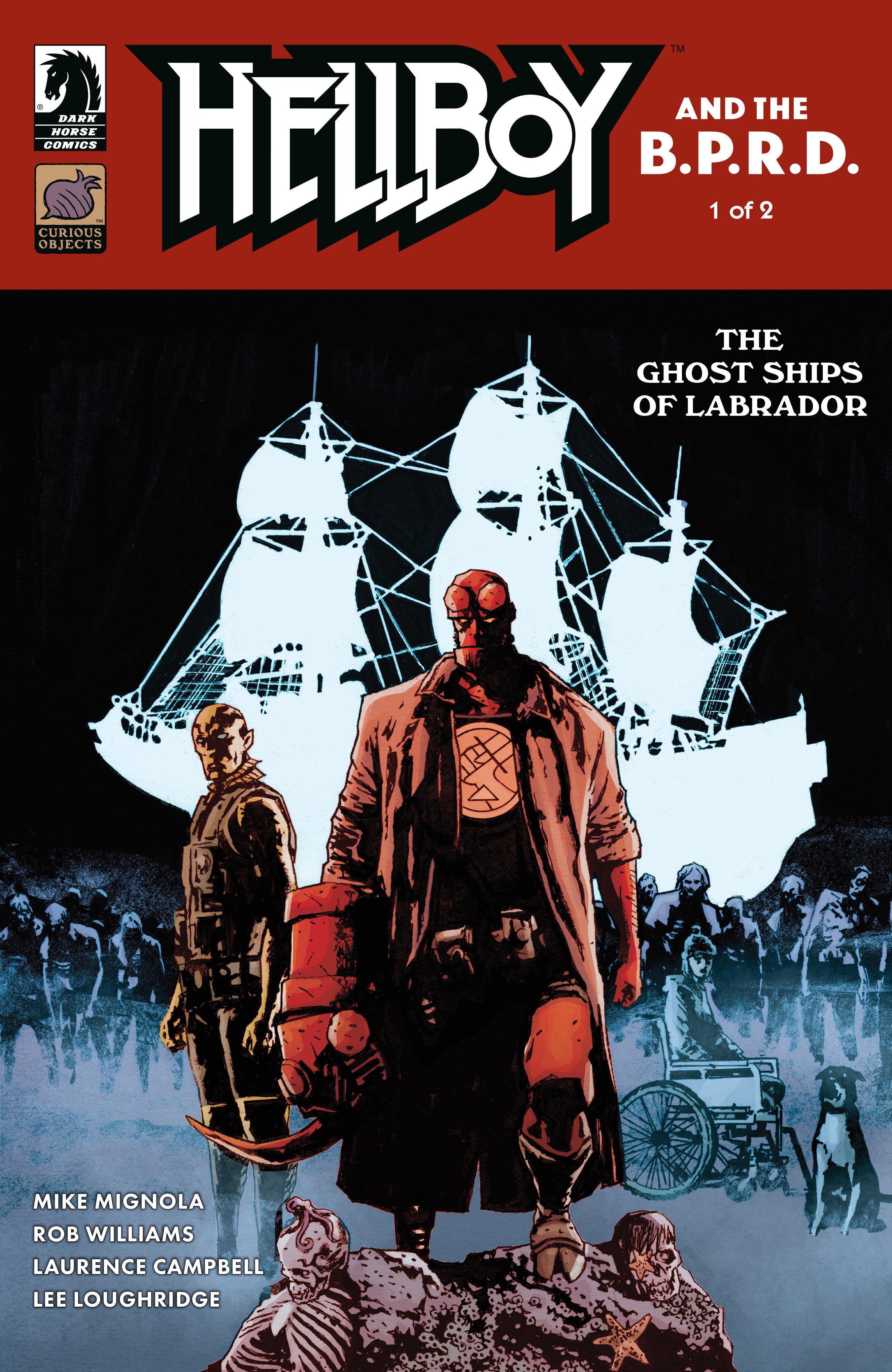Hellboy And The B.P.R.D.: The Ghost Ships Of Labrador #1 (Cover A) (Laurence Campbell)