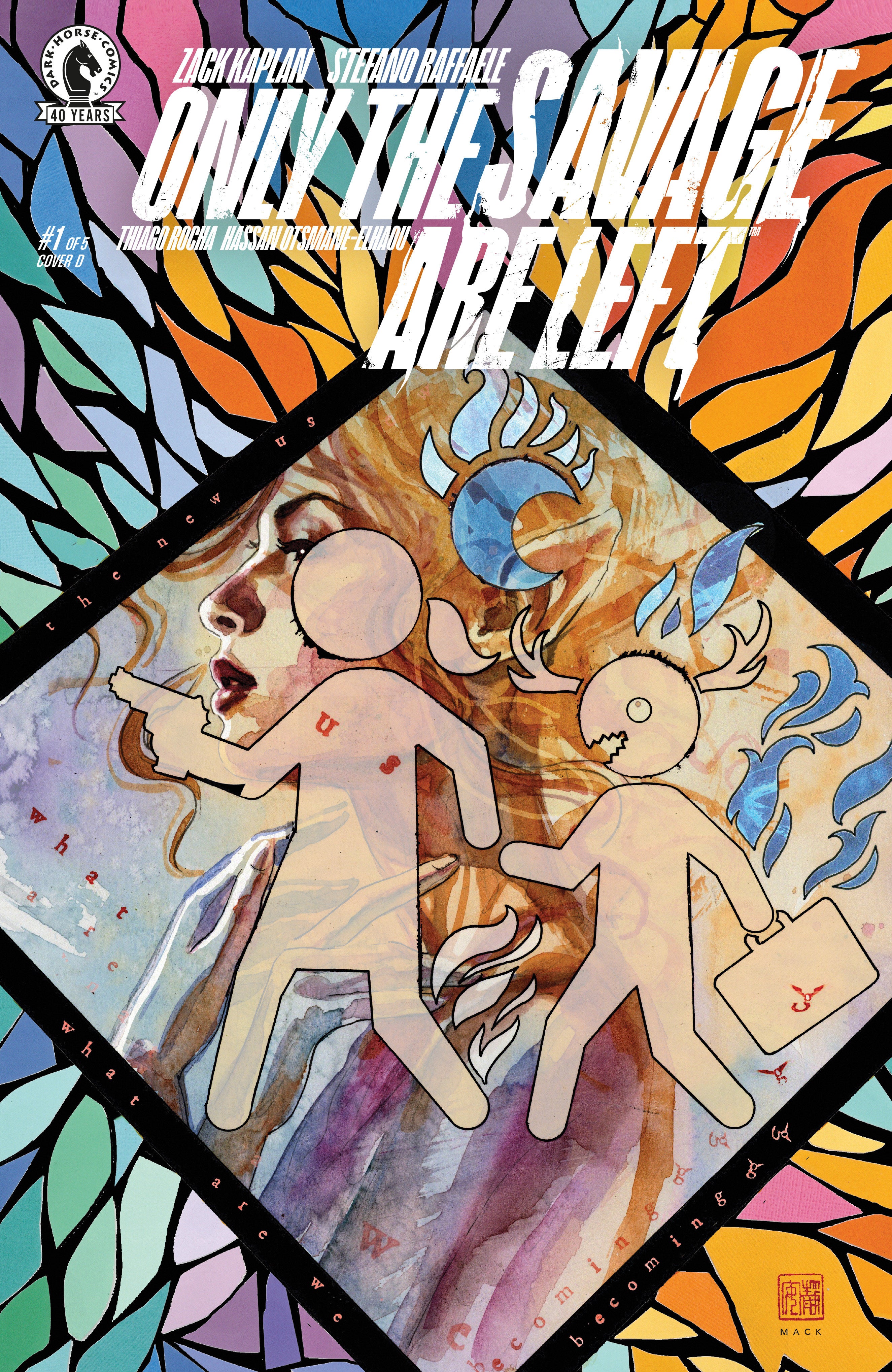 Only The Savage Are Left #1 1:20 (Cover D) (David Mack)