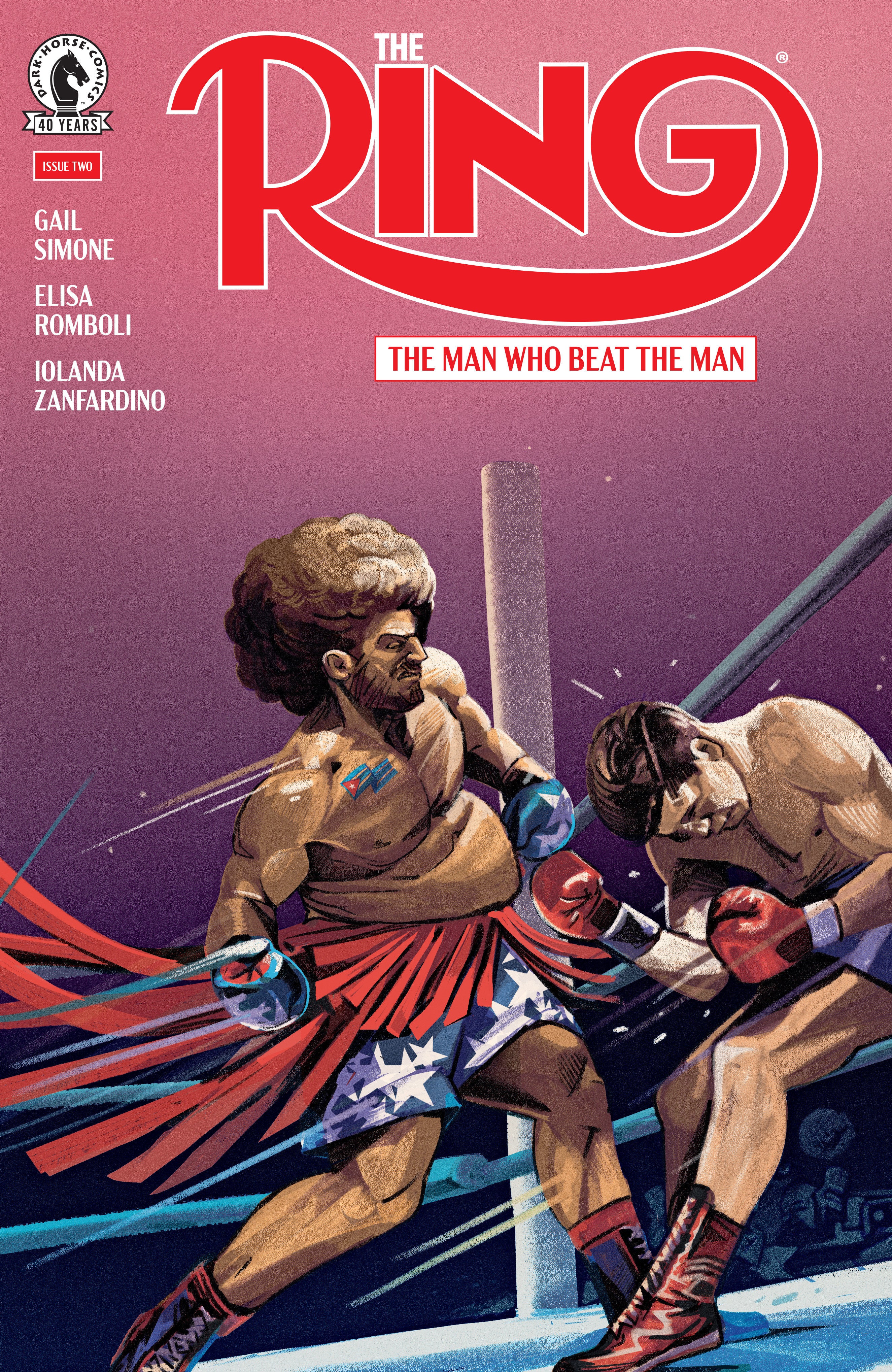 The Ring: The Man Who Beat The Man #2 (Cover A) (Oliver Barrett)