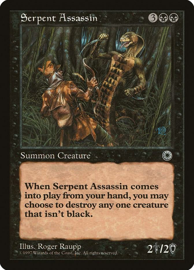 Serpent Assassin - Black