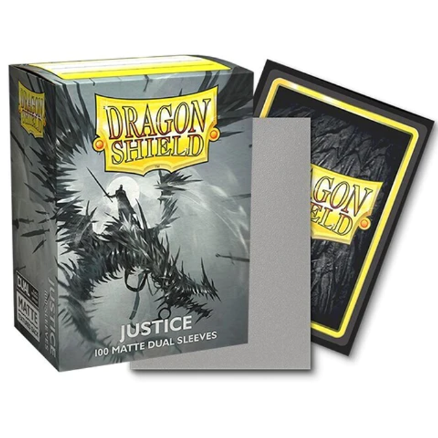 Dragon Shields: (100) Dual Matte Justice