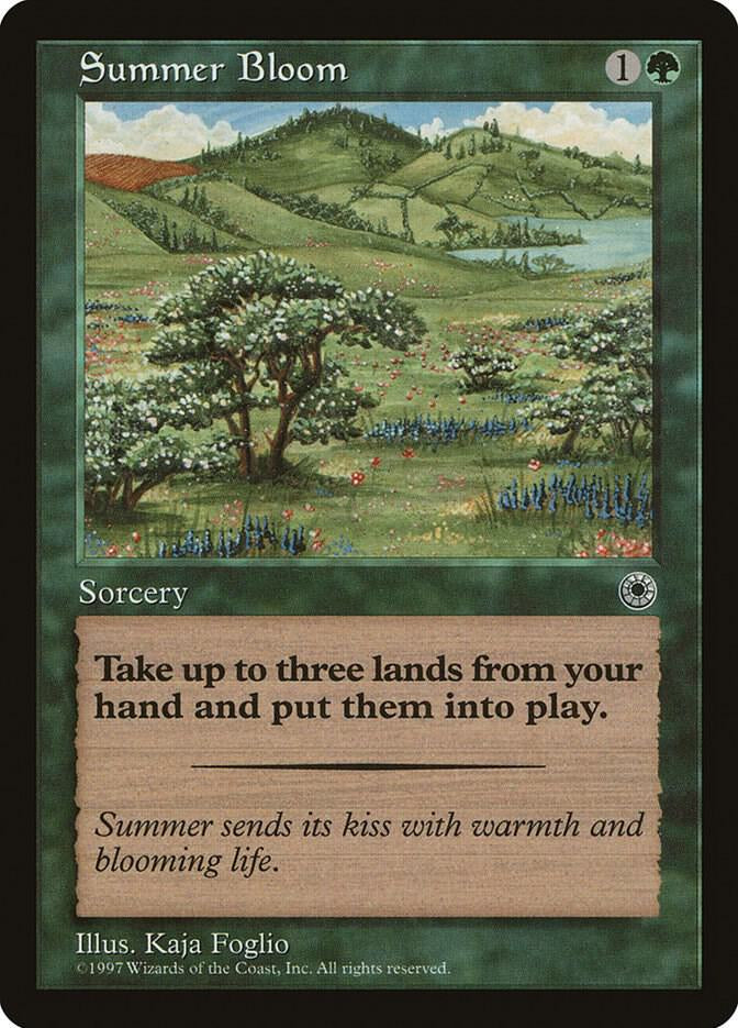 Summer Bloom - Green