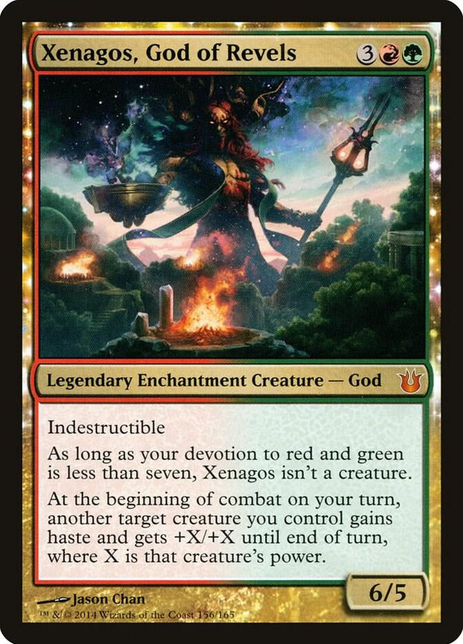 Xenagos, God of Revels - Red/Green
