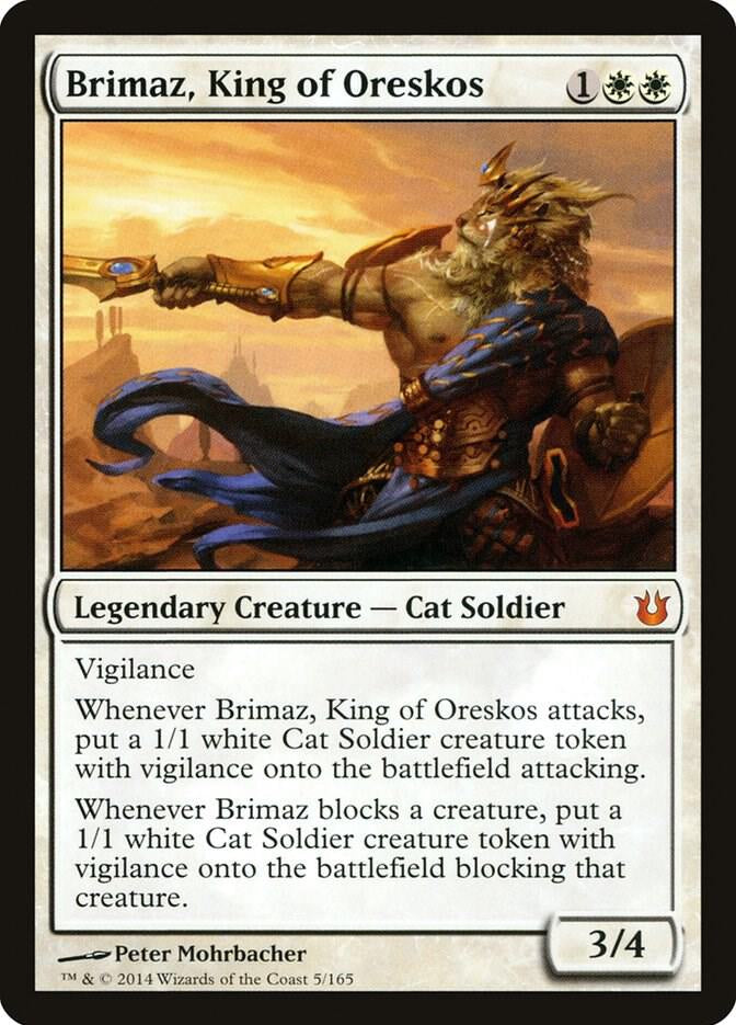 Brimaz, King of Oreskos - White