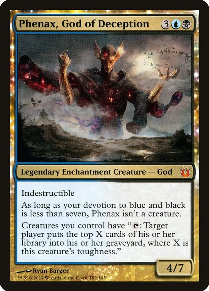Phenax, God of Deception - Blue/Black