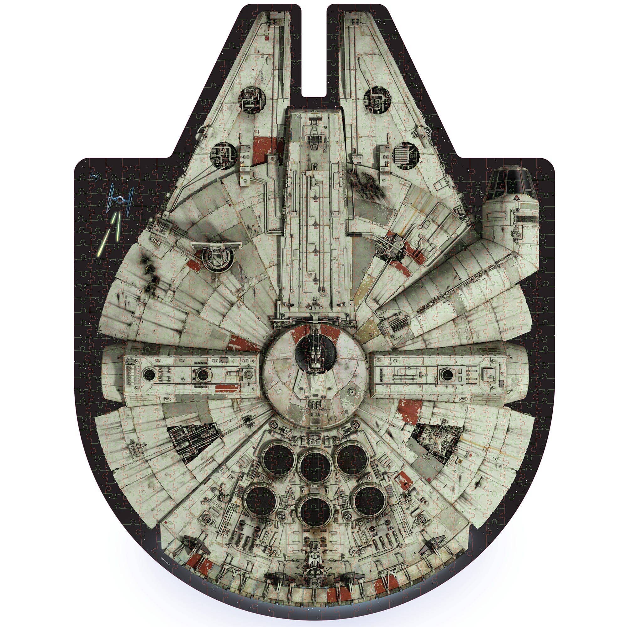Star Wars Millennium Falcon Jigsaw Puzzle and Trivia