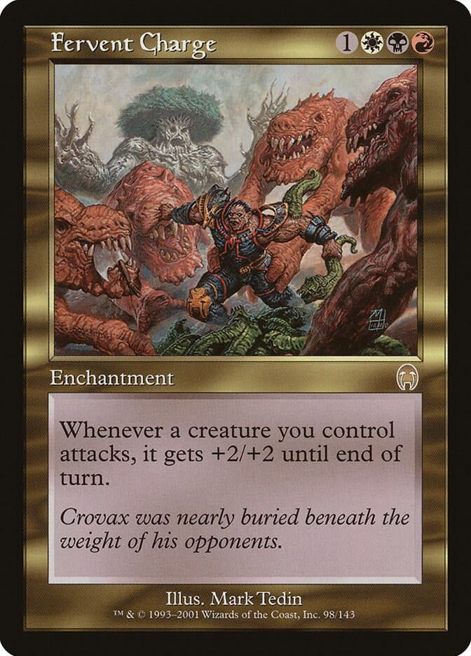 Fervent Charge - White/Black/Red