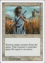 Swords to Plowshares - White