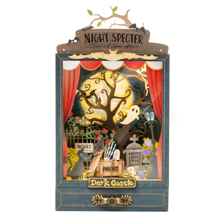 DIY Miniature House (Theater Box) Kit: Dark Castle